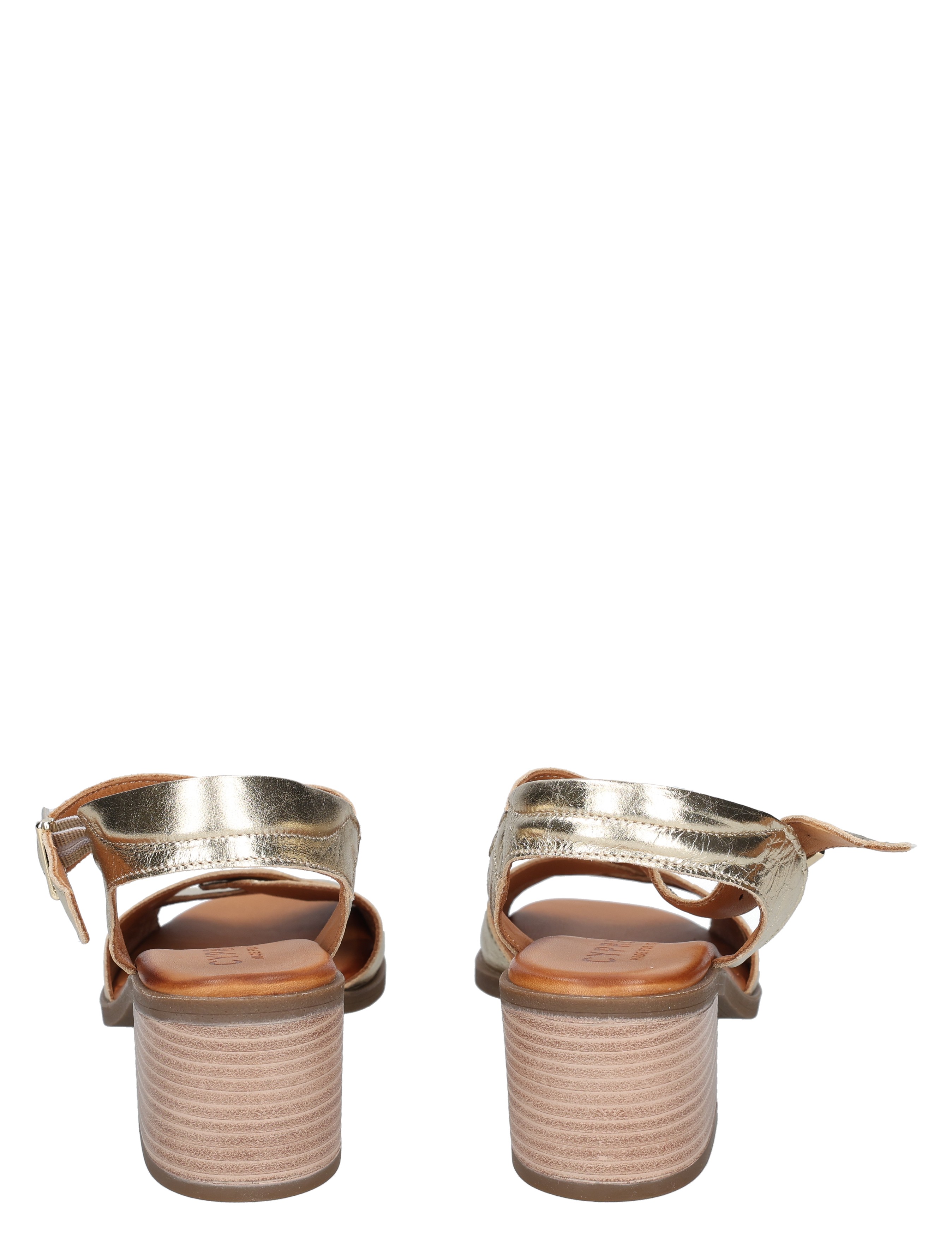 Cypres - Zoemi 2616147 MTLC Gold - Dames - Sandalettes - 50858_53_6