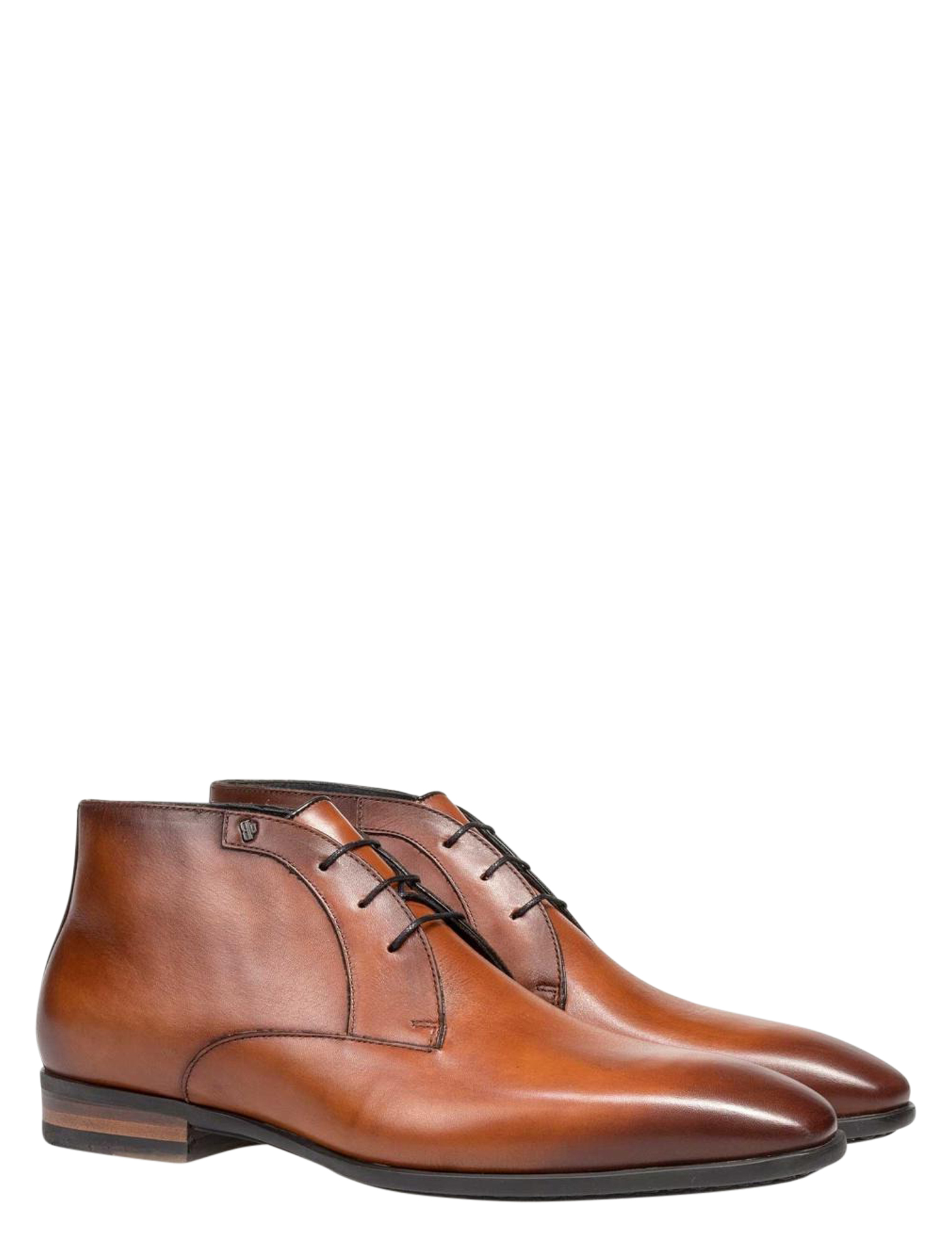 Van Bommel - Sella 50022 24-01 Dark Cognac G+ Wijdte - Heren - Veterschoenen - Casual Veterschoenen - 43504_22_3