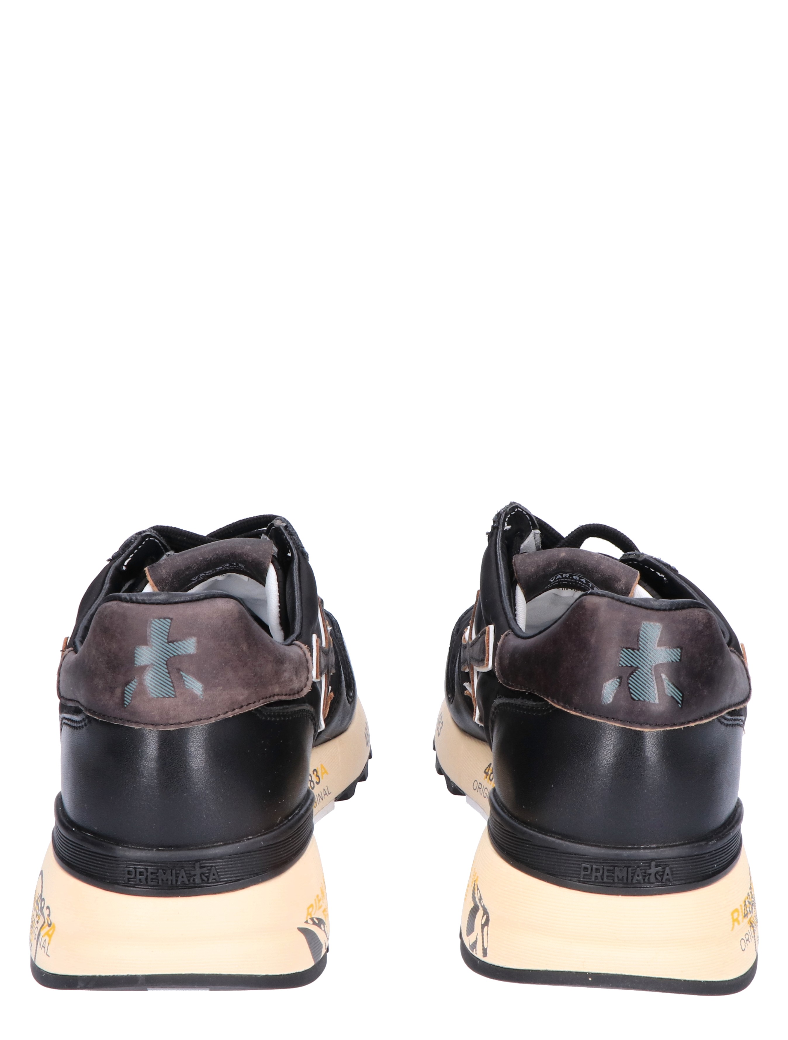 Premiata - Mick Men 6418 Black - Heren - Lage Sneakers - Sneakers - 45568_11_6