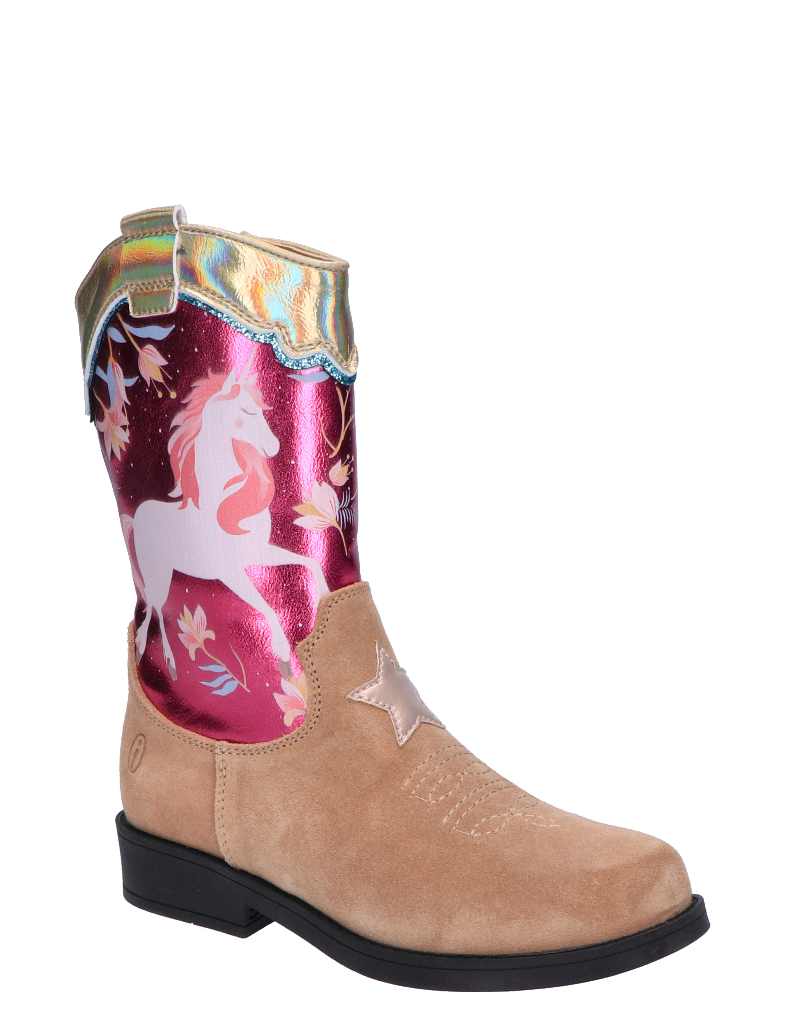 Shoesme - NW24W010 Pink Unicorn - Meisjes - Boots - Cowboylaarzen - 45693_24_3