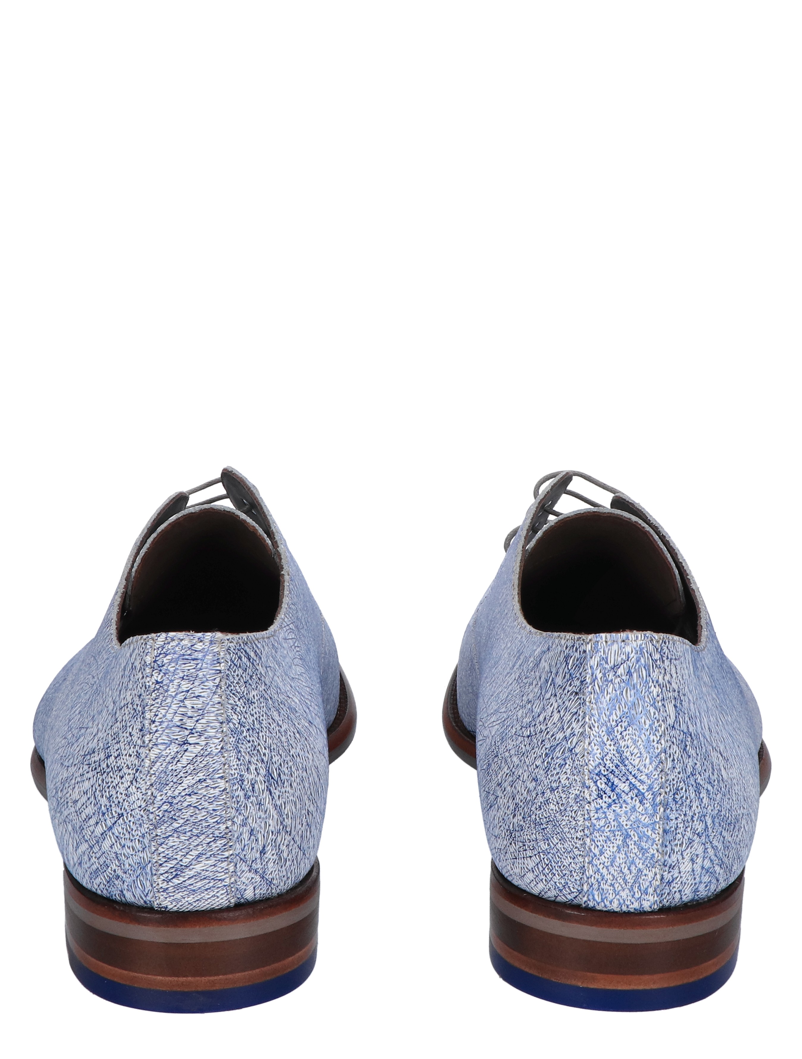 Floris van Bommel - De Stapper 41-01 Dark Blue G+ Wijdte - Heren - Veterschoenen - Nette Veterschoenen - 47124_33_6