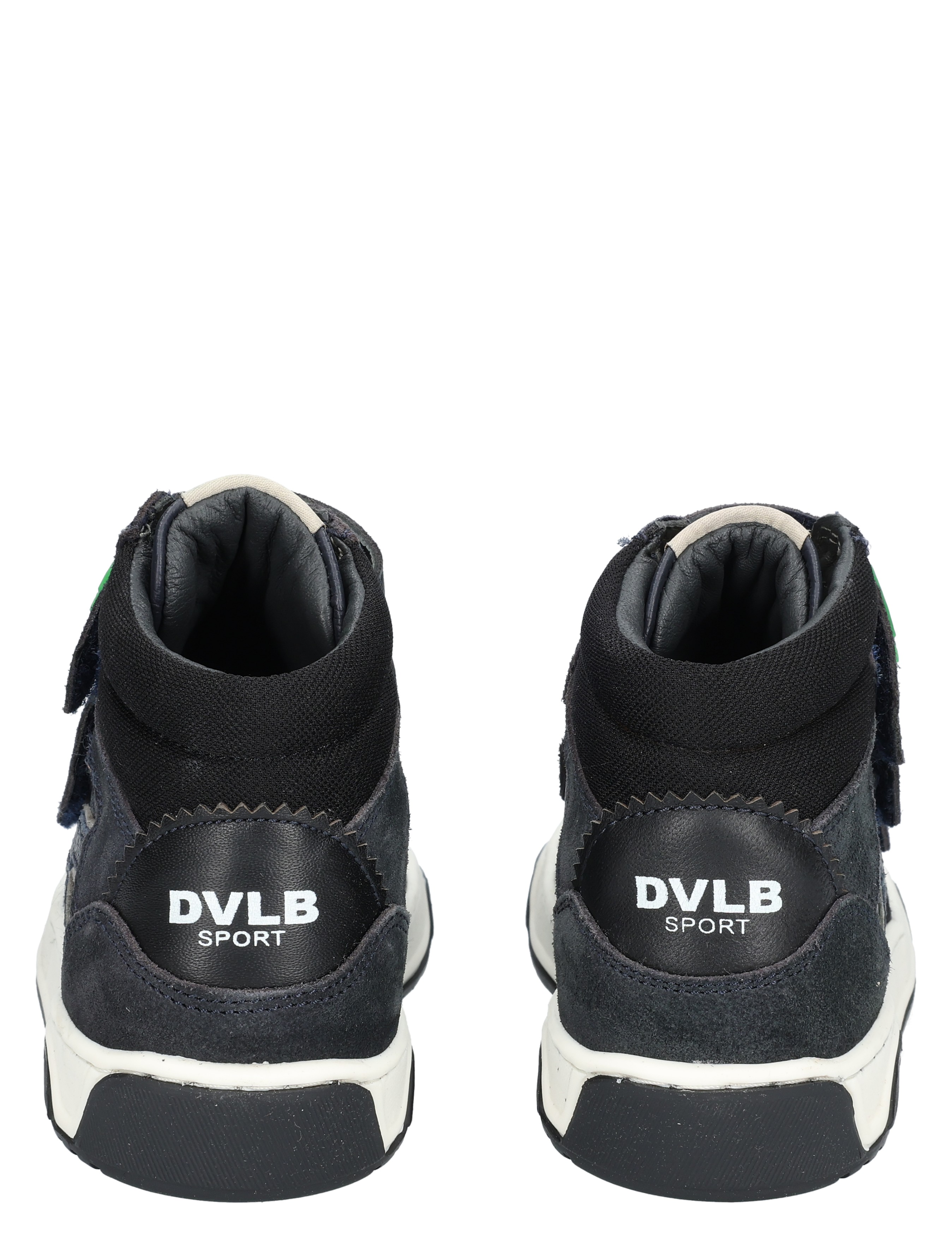 Develab - 44415 696 Blue Combi Waxed - Jongens - Klittenbandschoenen - 49254_33_6