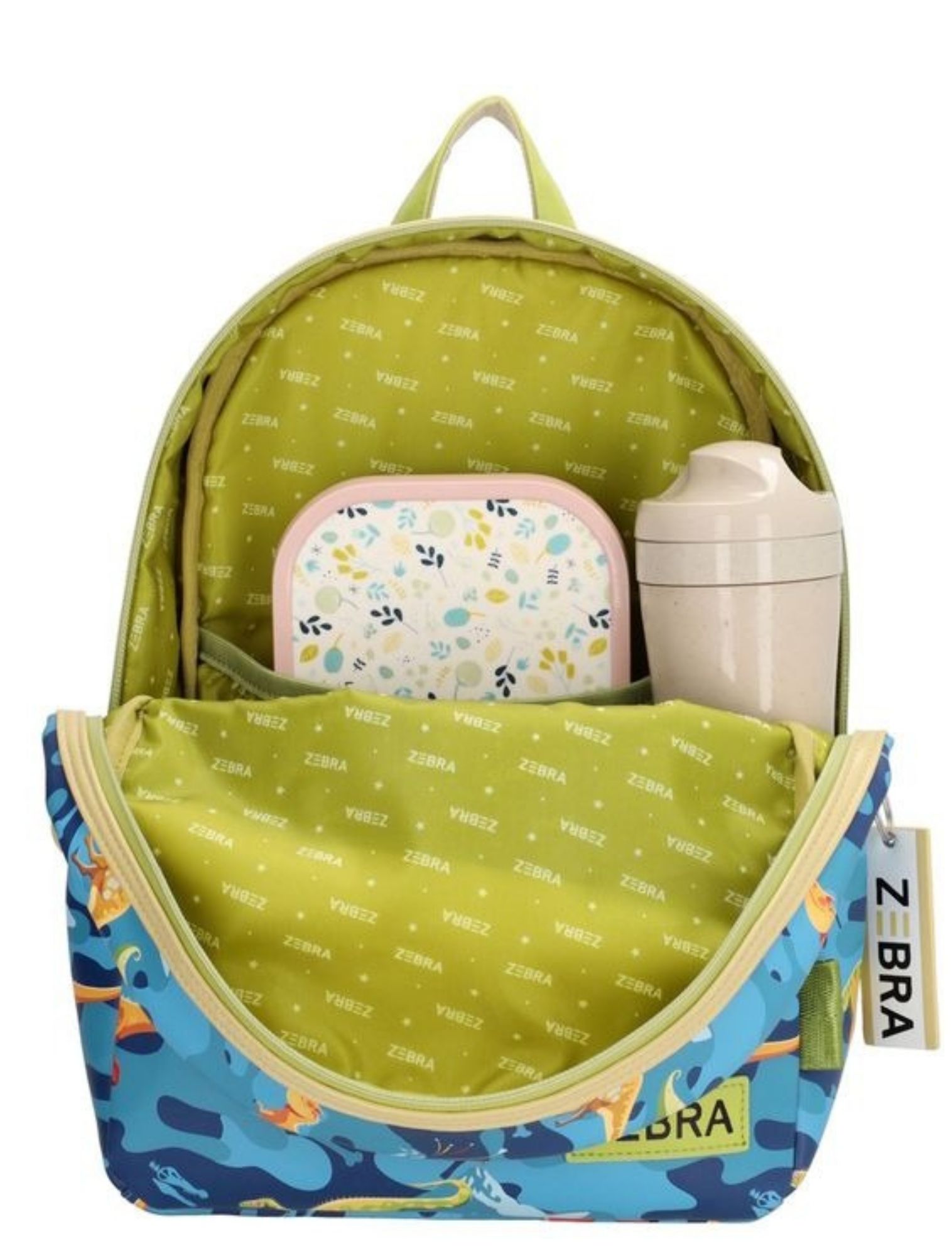 Zebra - Rugzak Sem Dino Blue - Jongens - Rugtassen - 49903_33_6