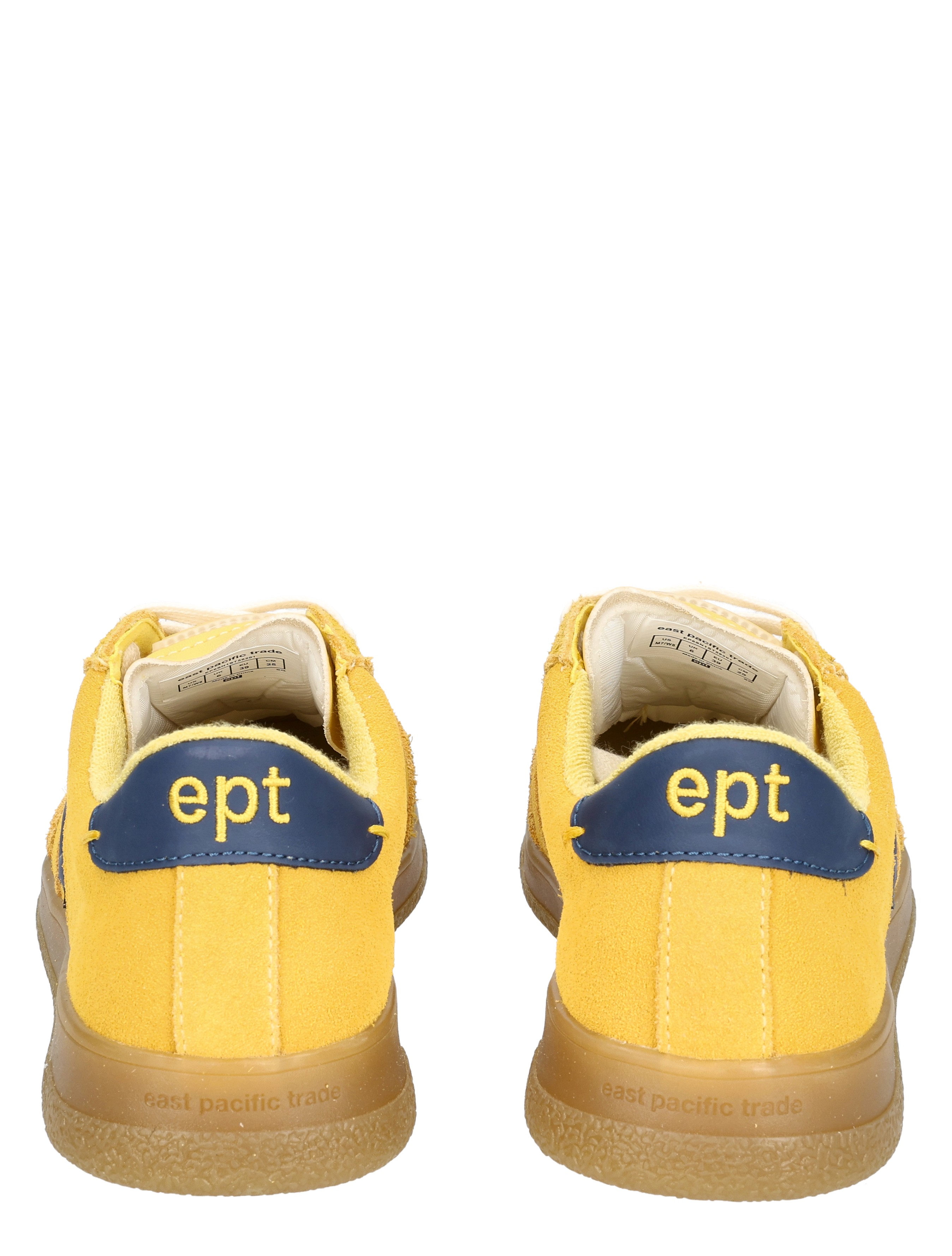 East Pacific Trade - Santos Women Yellow Navy - Dames - Sneakers - Lage Sneakers - 50371_55_7