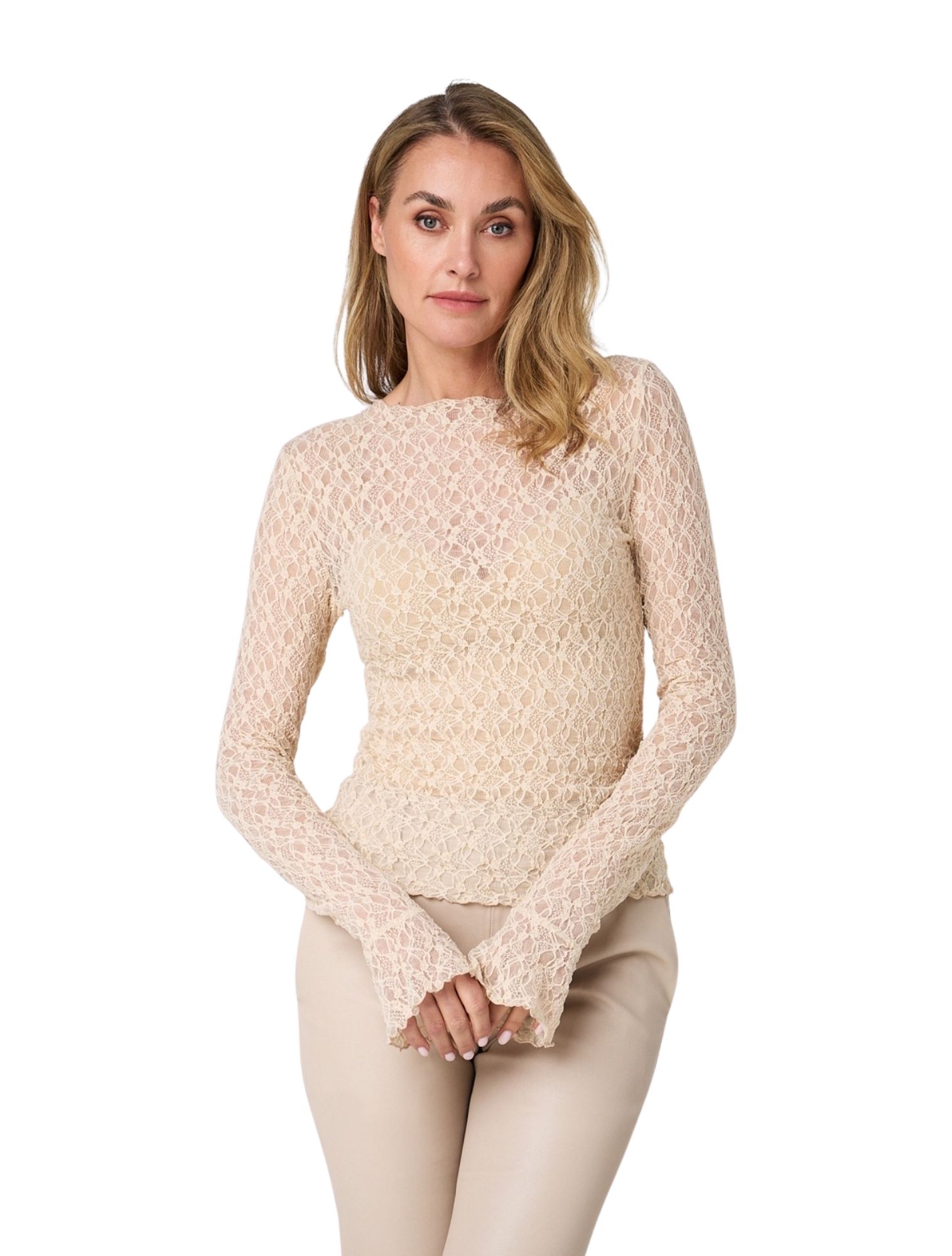 Ibana - Taola Buttercream - Dames - Truien en Sweaters - 48294_77_4