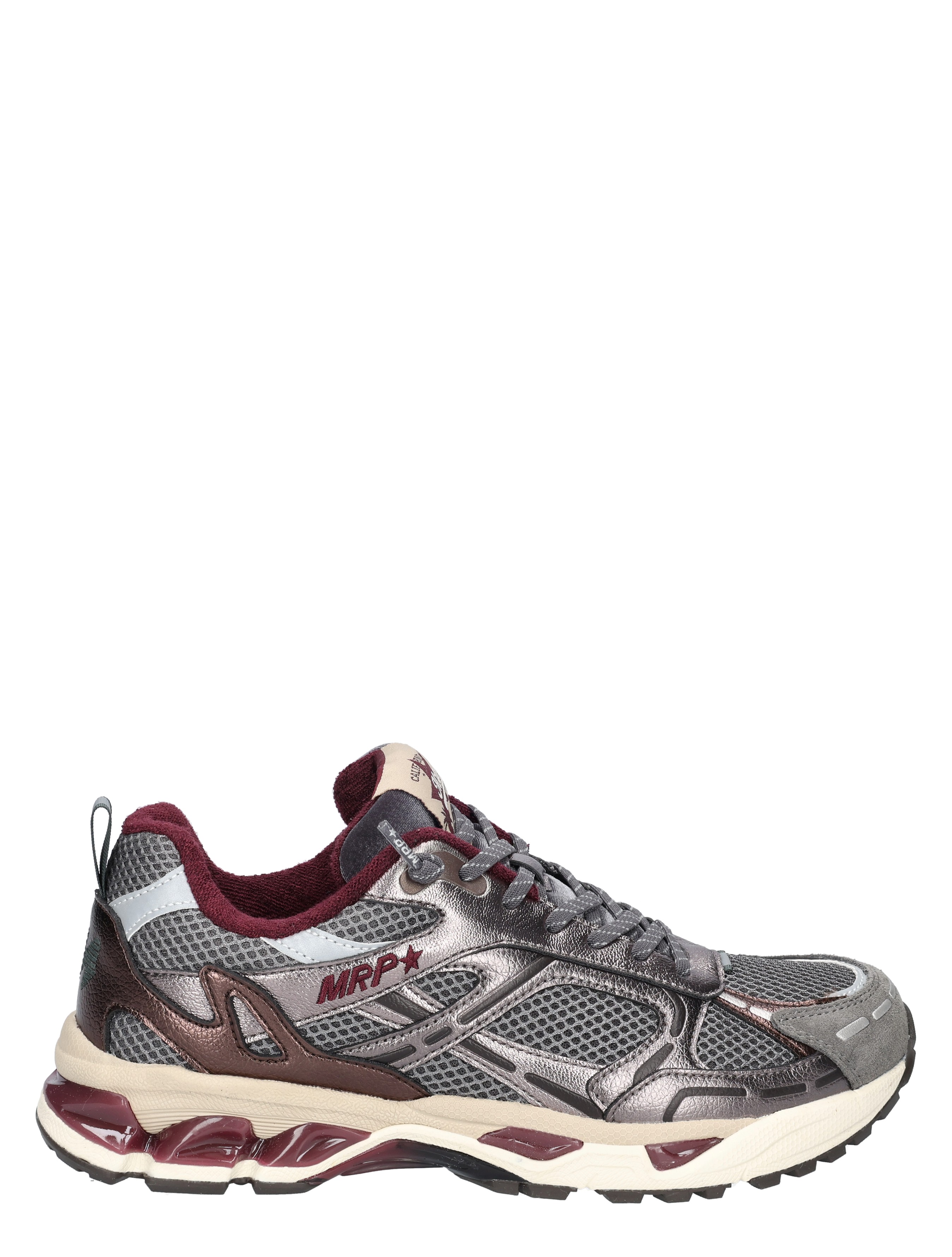 sneaker, grijs, mesh, demping, loopzool