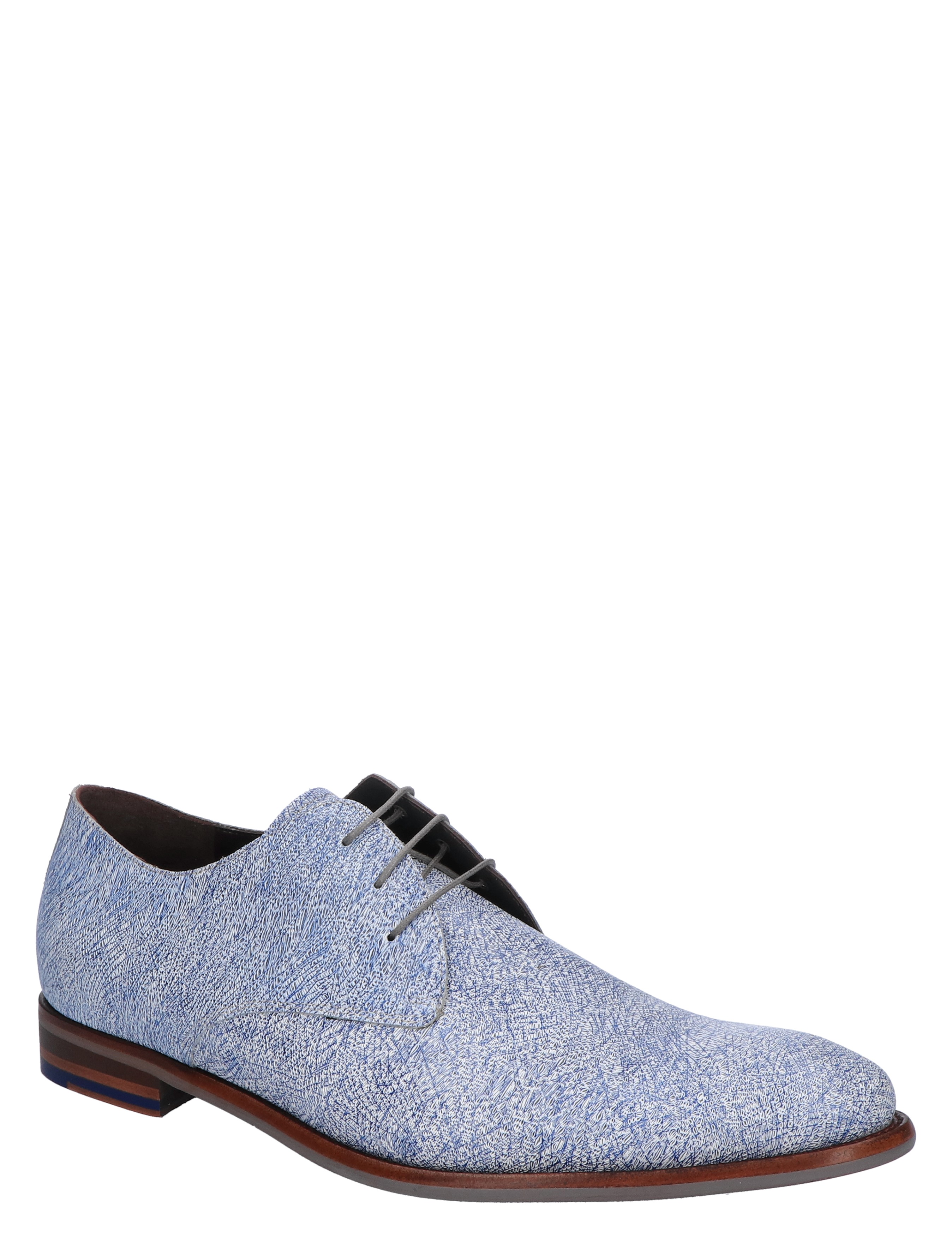 Floris van Bommel - De Stapper 41-01 Dark Blue G+ Wijdte - Heren - Veterschoenen - Nette Veterschoenen - 47124_33_3