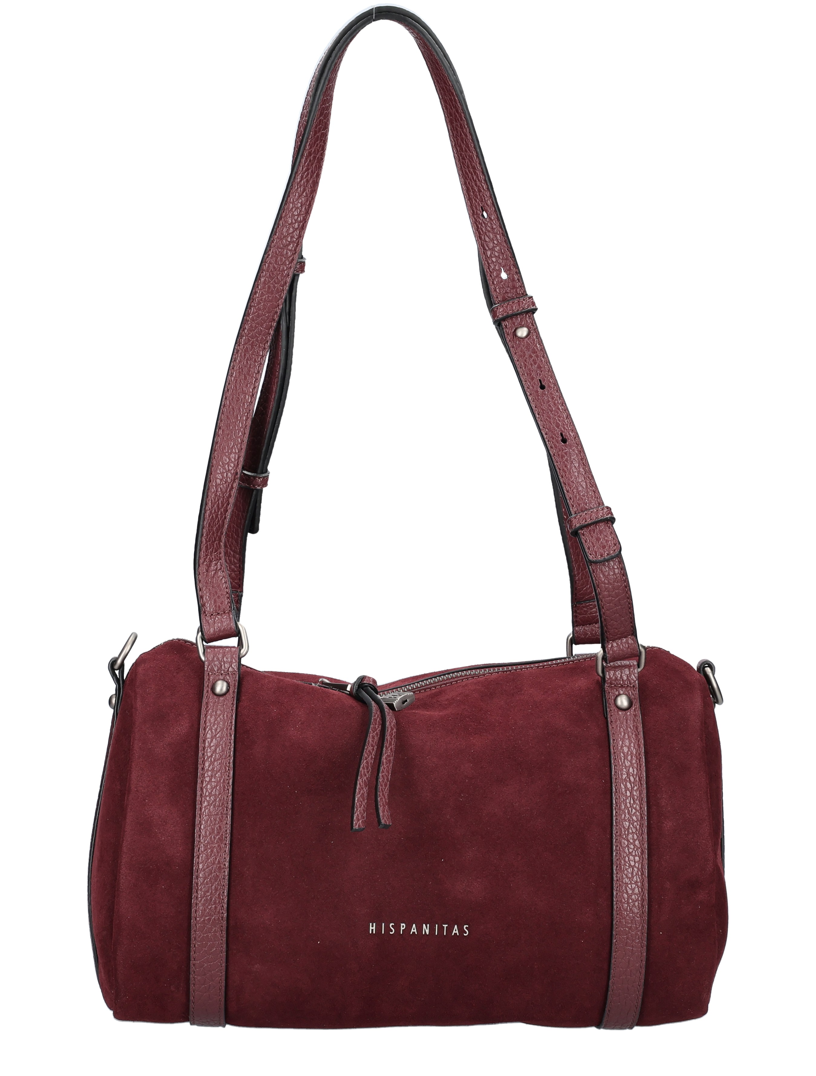 Hispanitas - BI264936 Suede Bordeaux - Dames - Schoudertassen - 52066_42_1