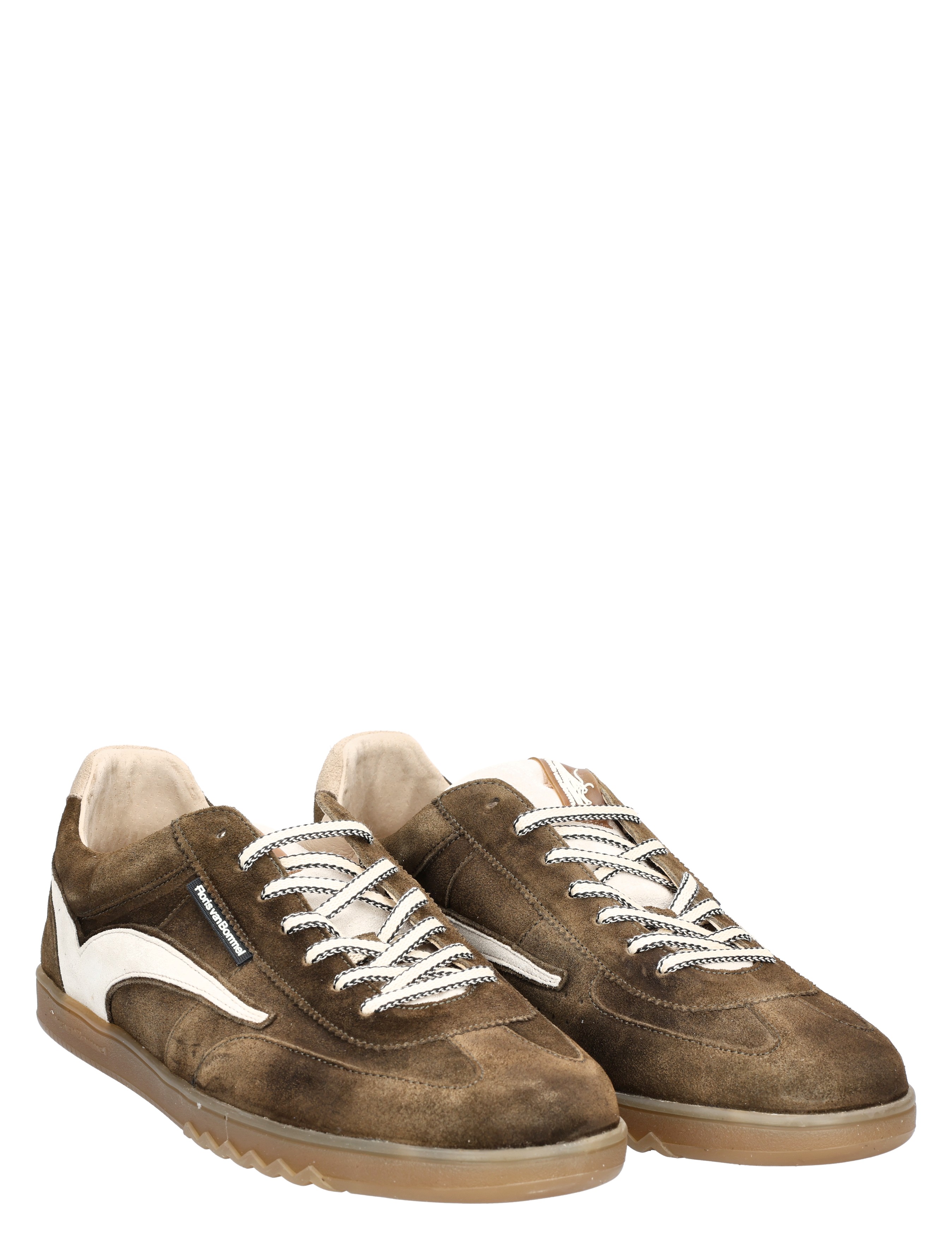 Floris van Bommel - De Zaler SFM-10224 50-02 Green G+ Wijdte - Heren - Lage Sneakers - Sneakers - 49301_66_5