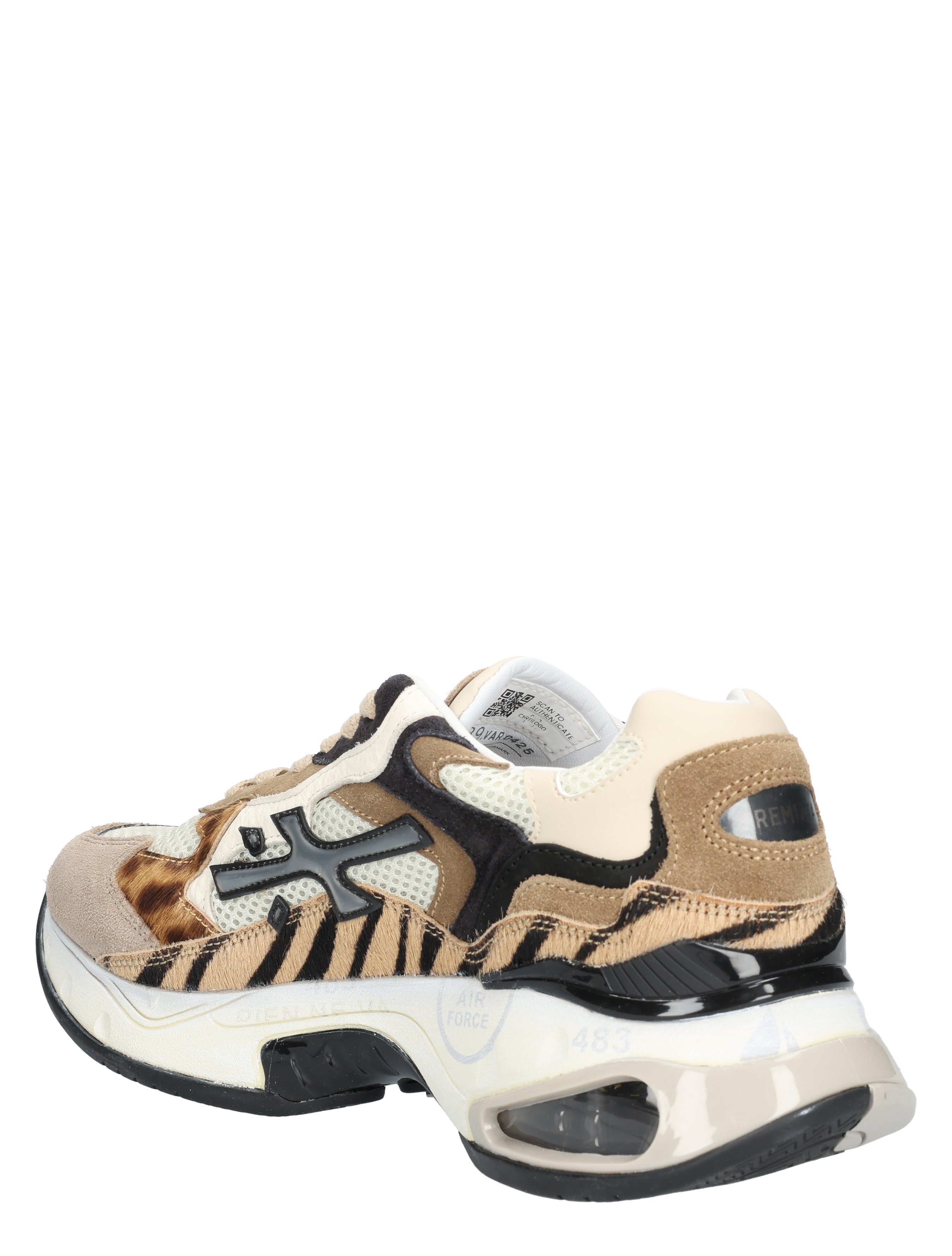 Premiata - Sharkyd Women 425 White Brown - Sneakers - Dames - Lage Sneakers - 48847_82_4