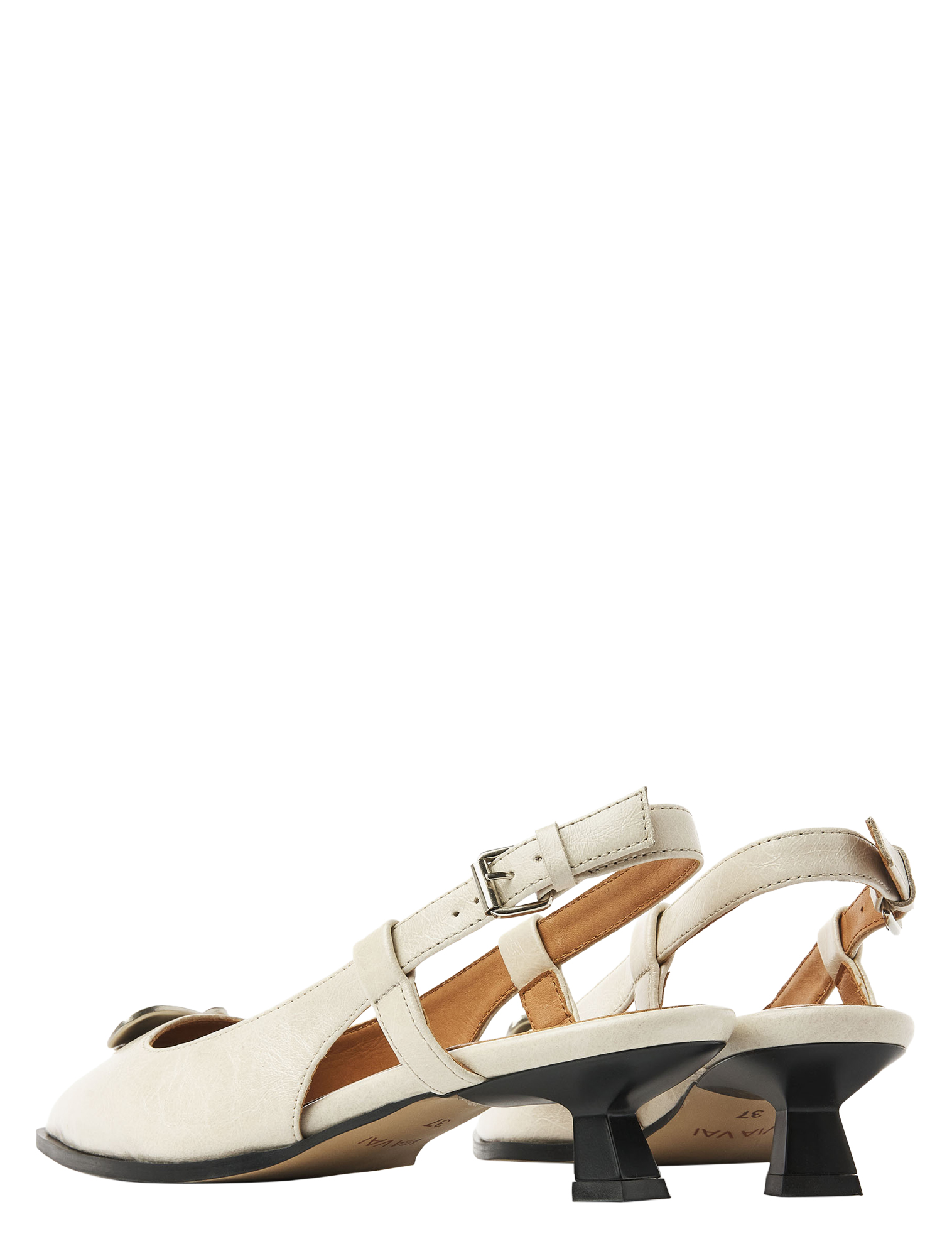 VIA VAI - 62397 Lea Imani 02-946 Seattle Sand - Dames - Slingbacks - 51365_77_3