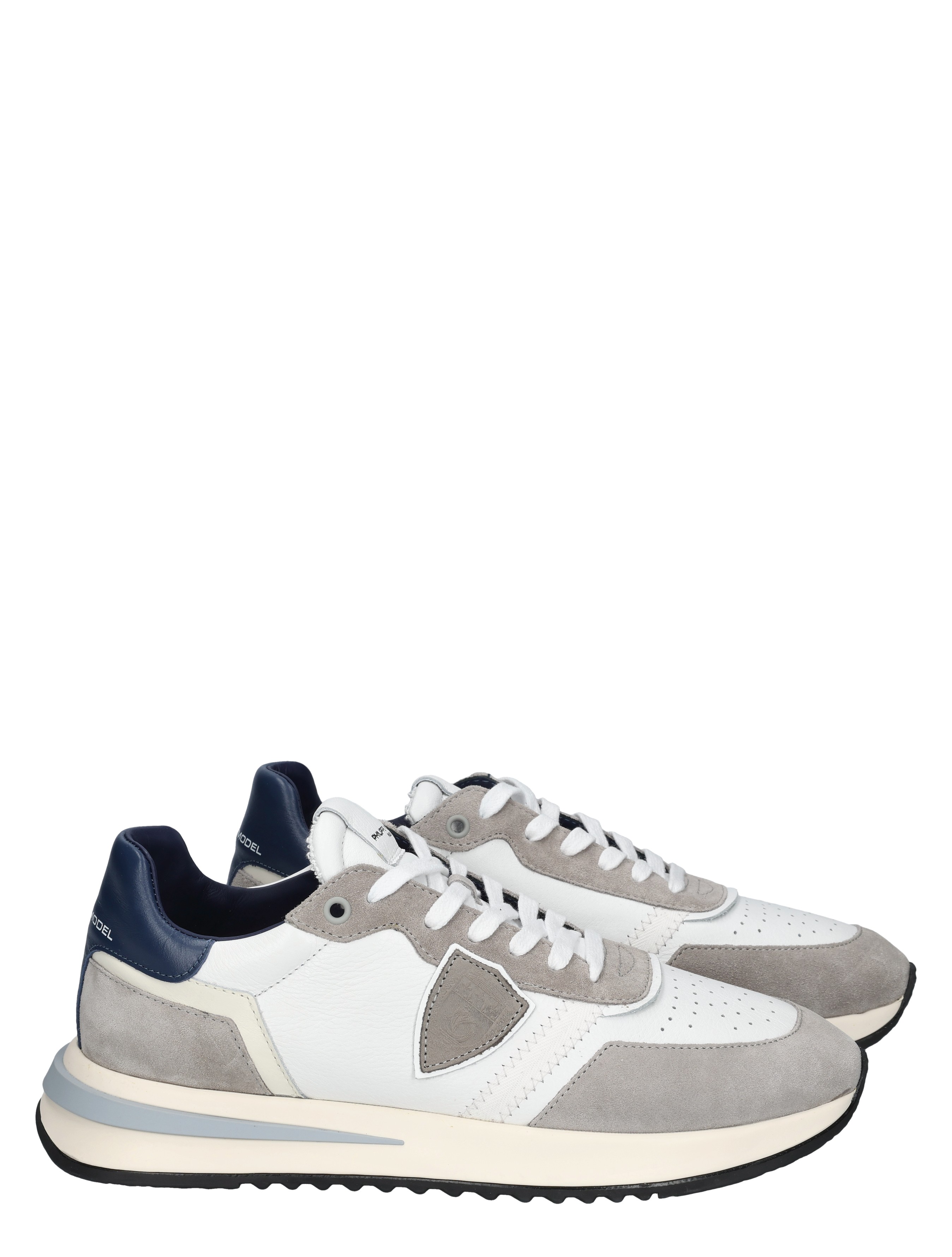 Philippe Model - TYLU Tropez 2.1 Low Man V004 Veau Blanc Blue - Heren - Lage Sneakers - Sneakers - 49969_83_5