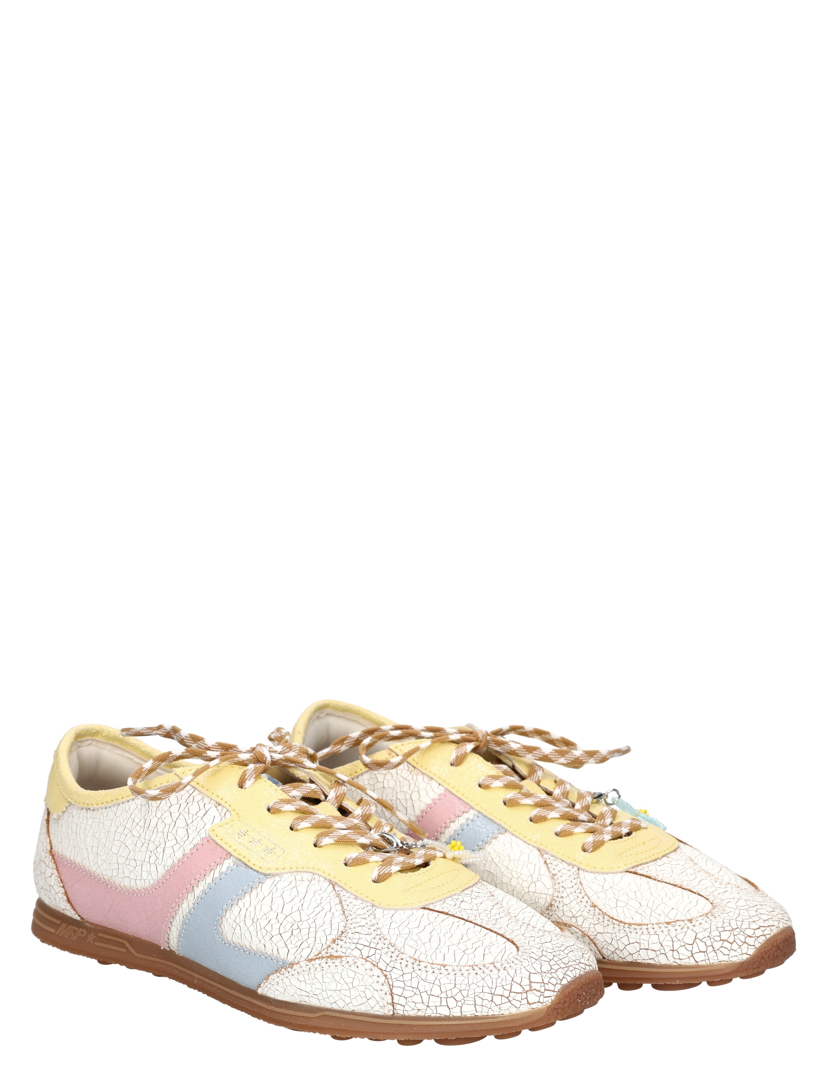 MRP by Maripe - MRP V2 Combi White Yellow Blue - Dames - Sneakers - Lage Sneakers - 50642_88_5