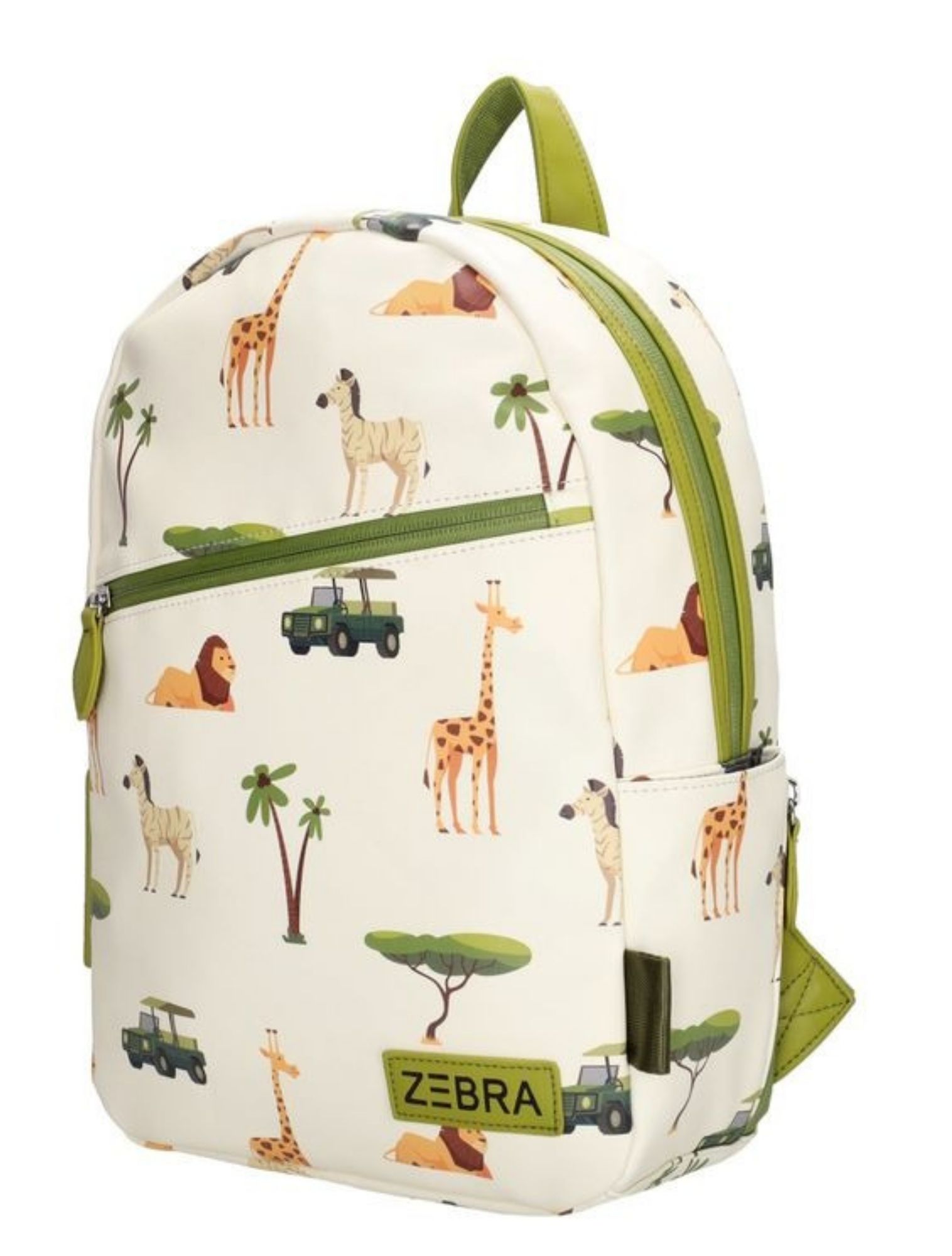 Zebra - Sem Safari Beige - Jongens - Rugtassen - 49906_77_3