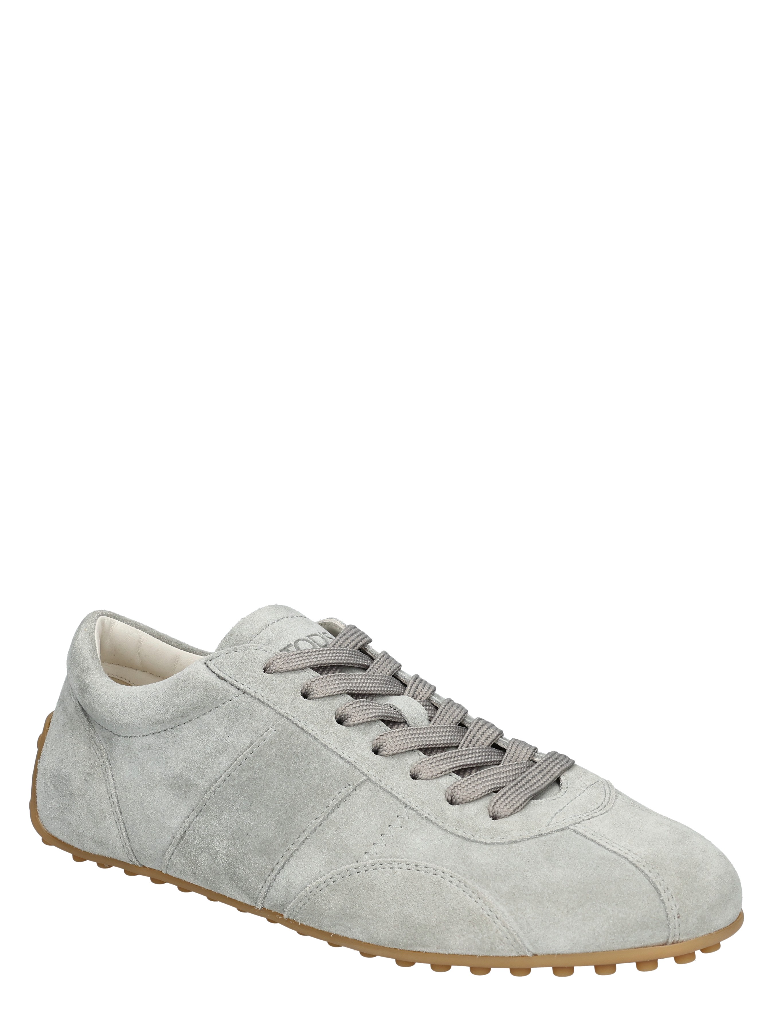 Tods - T-Marathon Sneakers in Suede Blue - Dames - Nette Veterschoenen - Veterschoenen - 49663_33_3