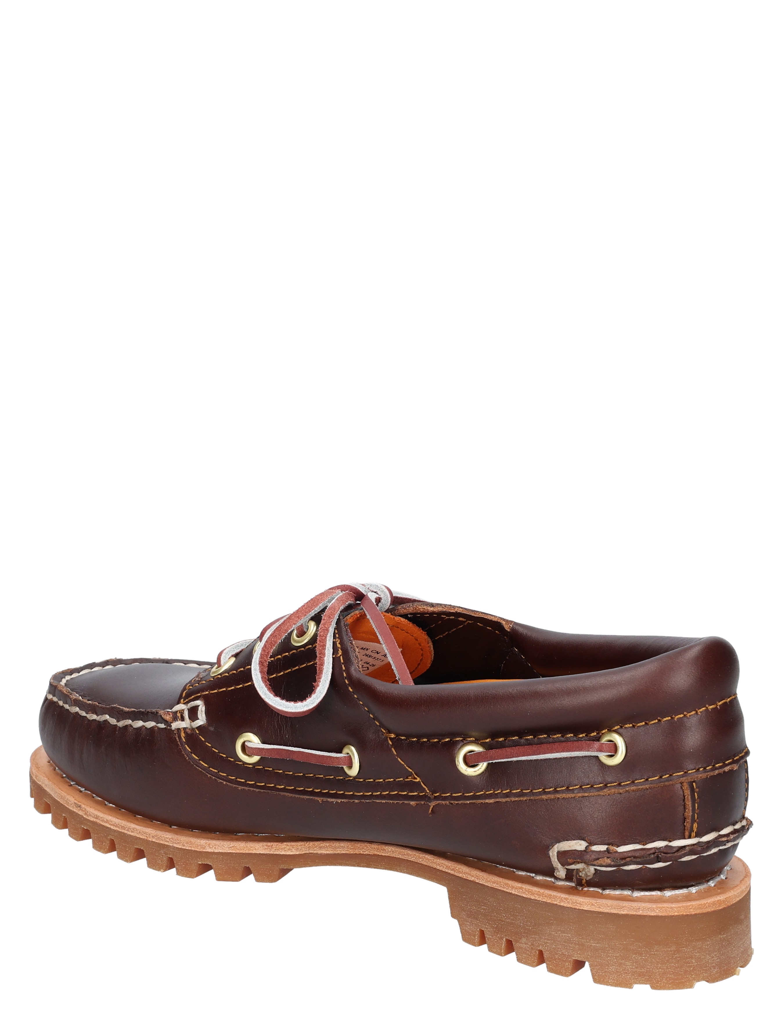 boot, mocassin, laarzen, donkerbruin, leren