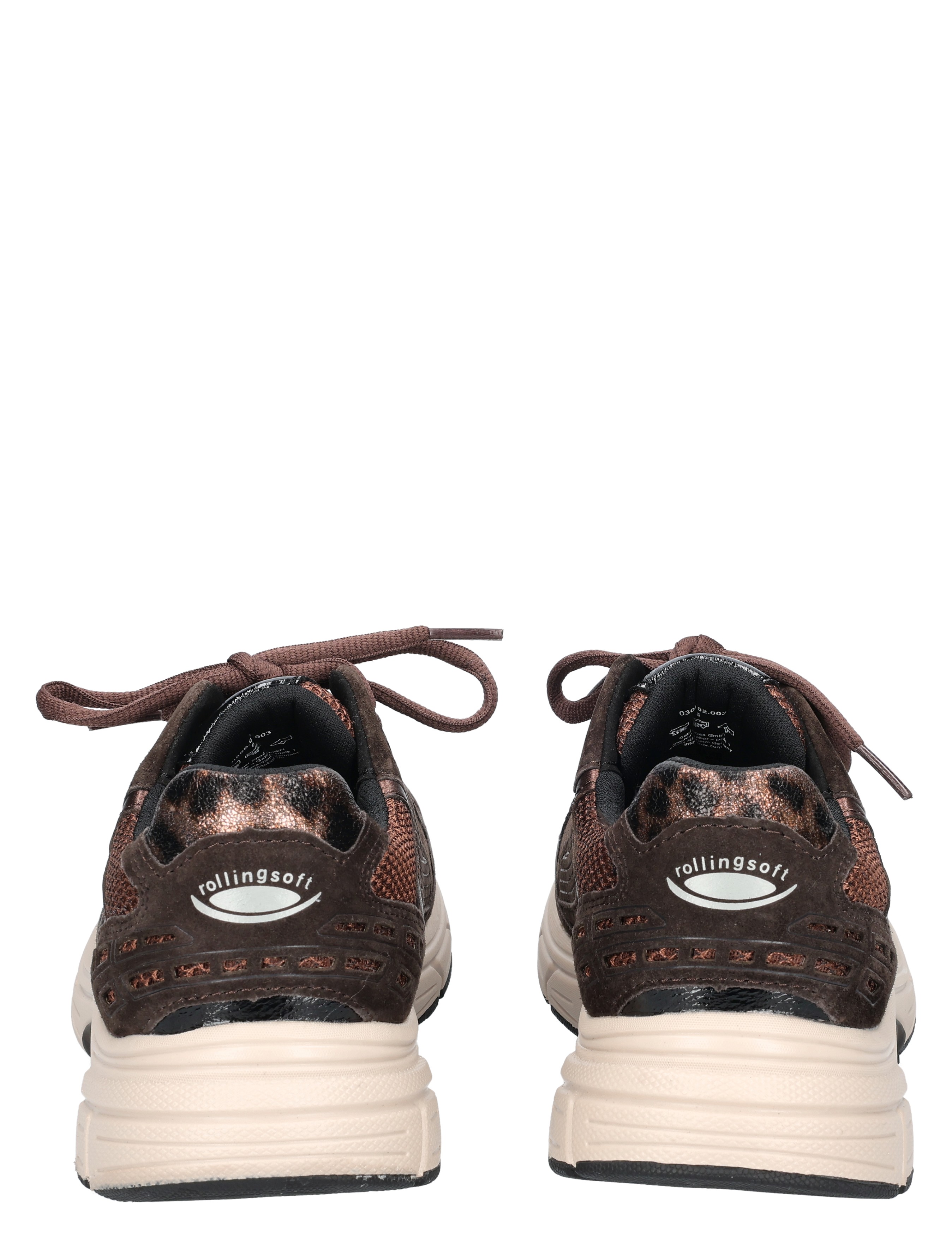 sneakers, bruin, platform, mesh, veters