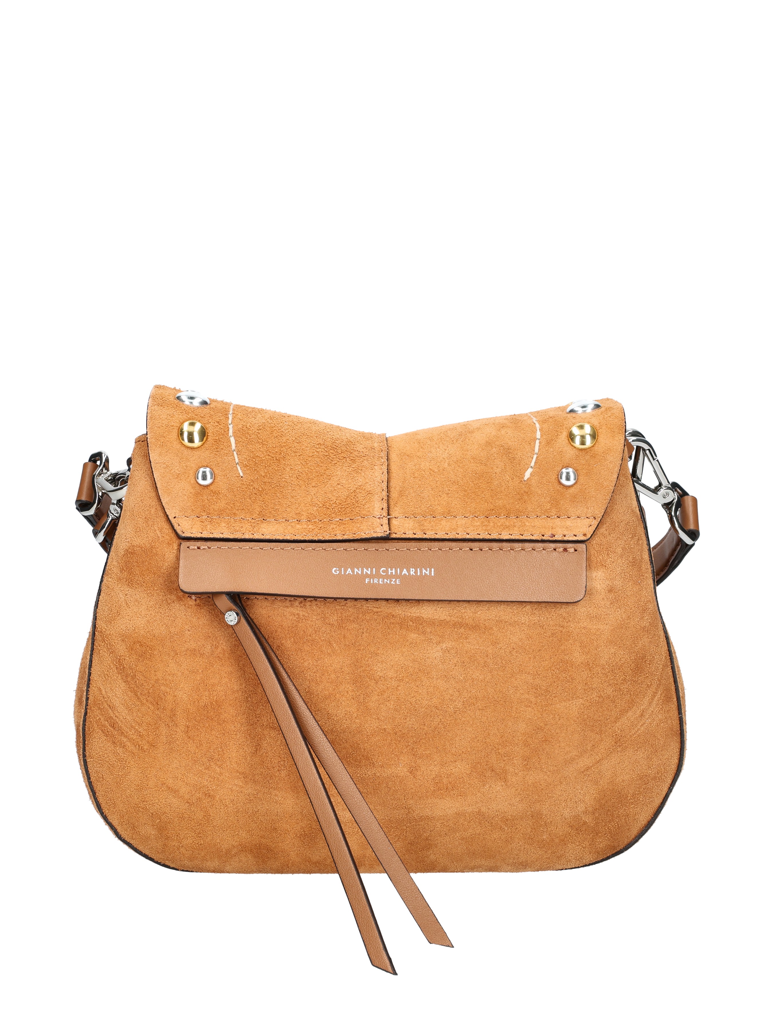 Gianni Chiarini - Helena Round Caramel - Dames - Schoudertassen - 49693_22_3