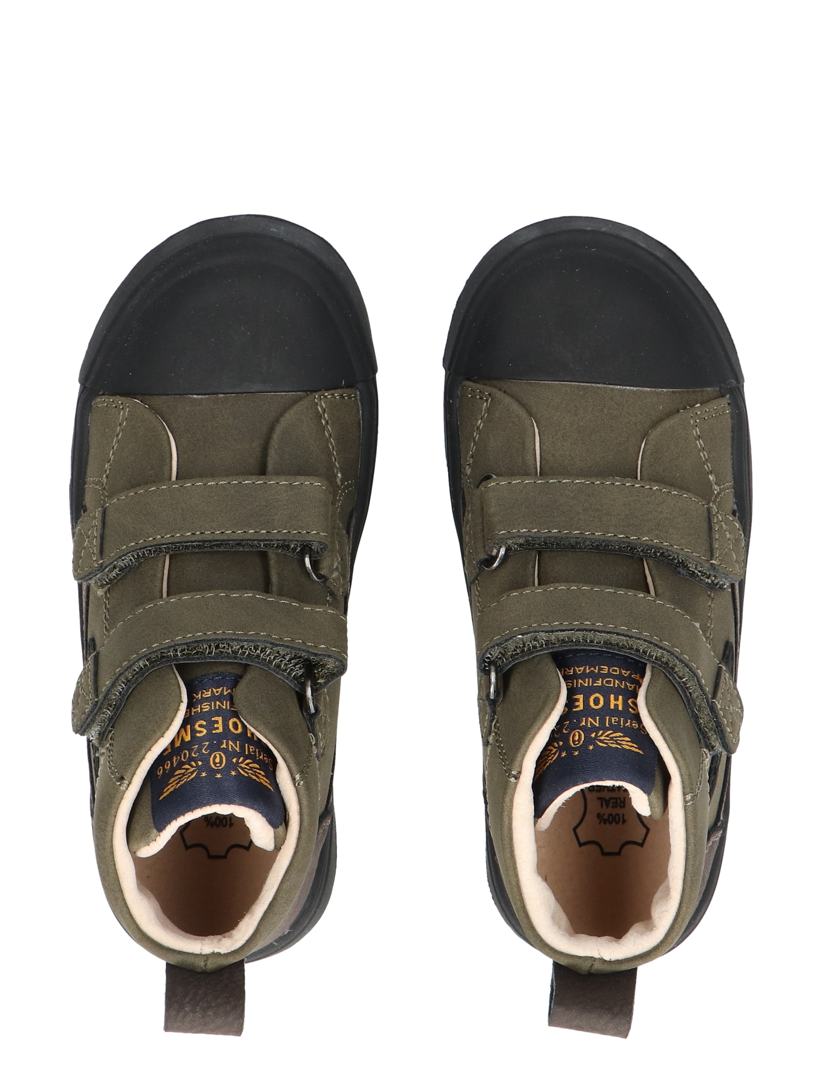 Shoesme - SH25W041 Dark Green - Jongens - Klittenbandschoenen - 48532_66_7