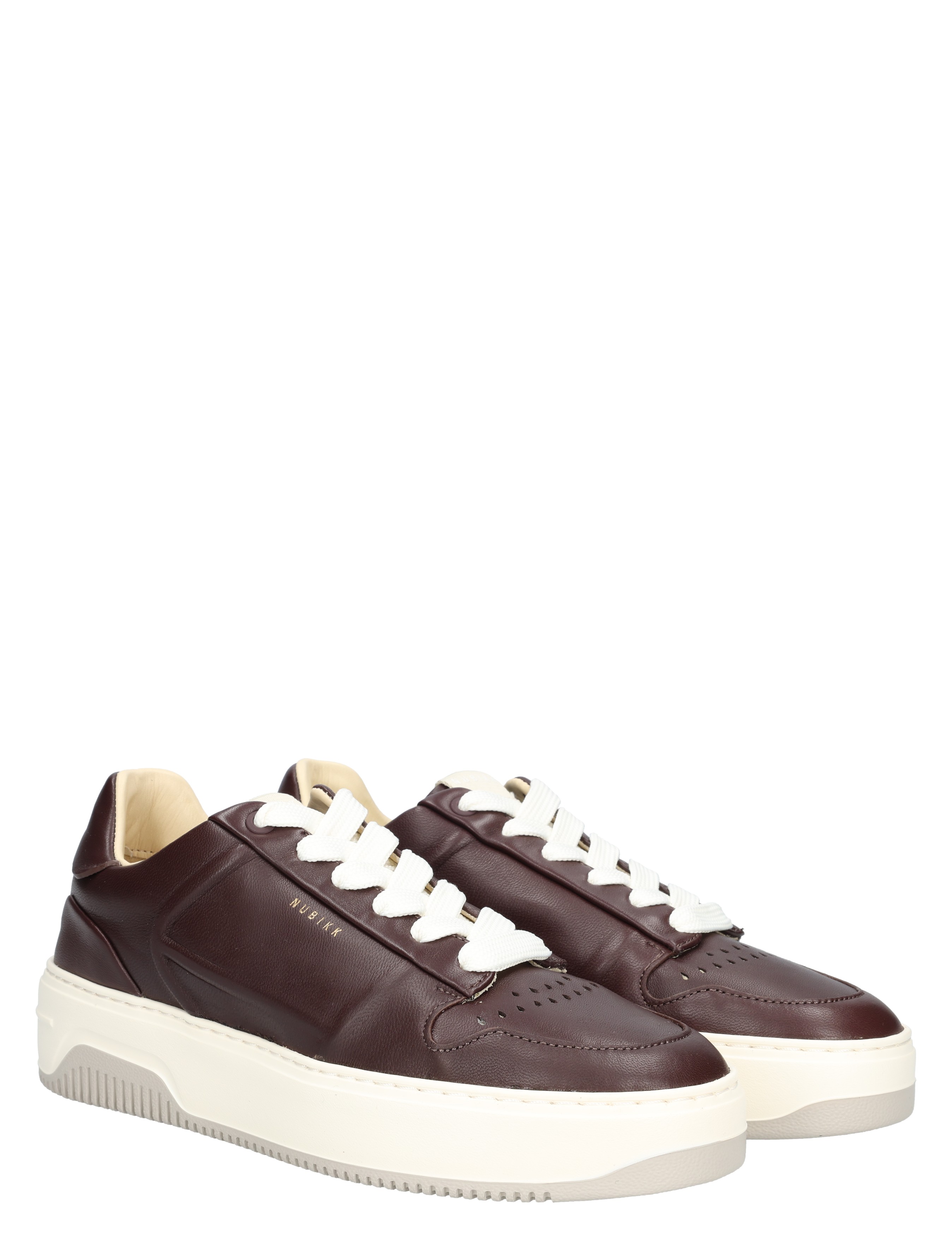 Nubikk - 21090400 57L Bordeaux - Dames - Veterschoenen - Casual Veterschoenen - 50919_42_5