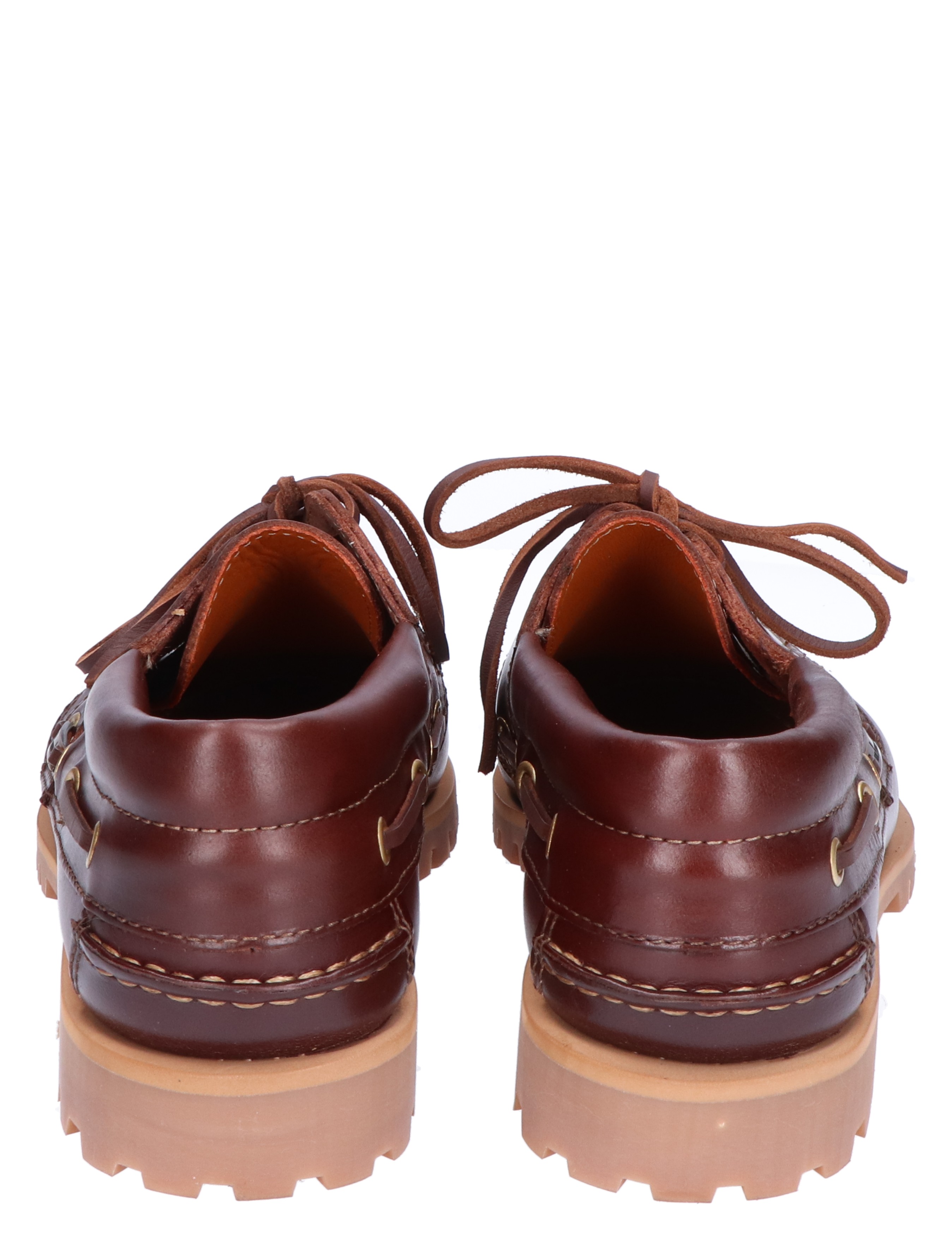 Van Bommel - 30001 Boat Shoe 27-01 Brown G-Wijdte - Heren - Veterschoenen - Casual Veterschoenen - 18374_22_6