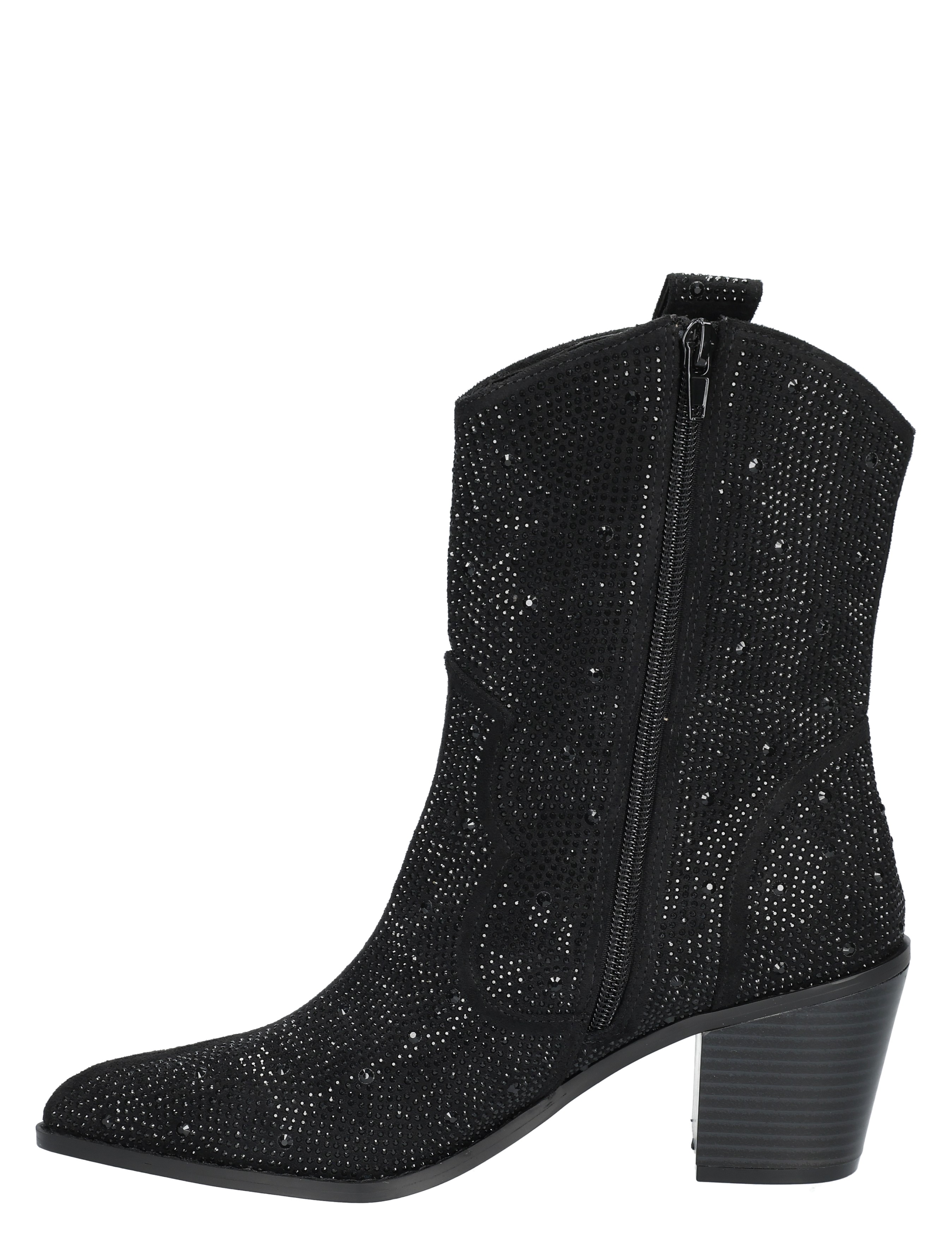 Lisa & Jo - Usha Black - Dames - Boots - Enkellaarsjes - 46243_11_2
