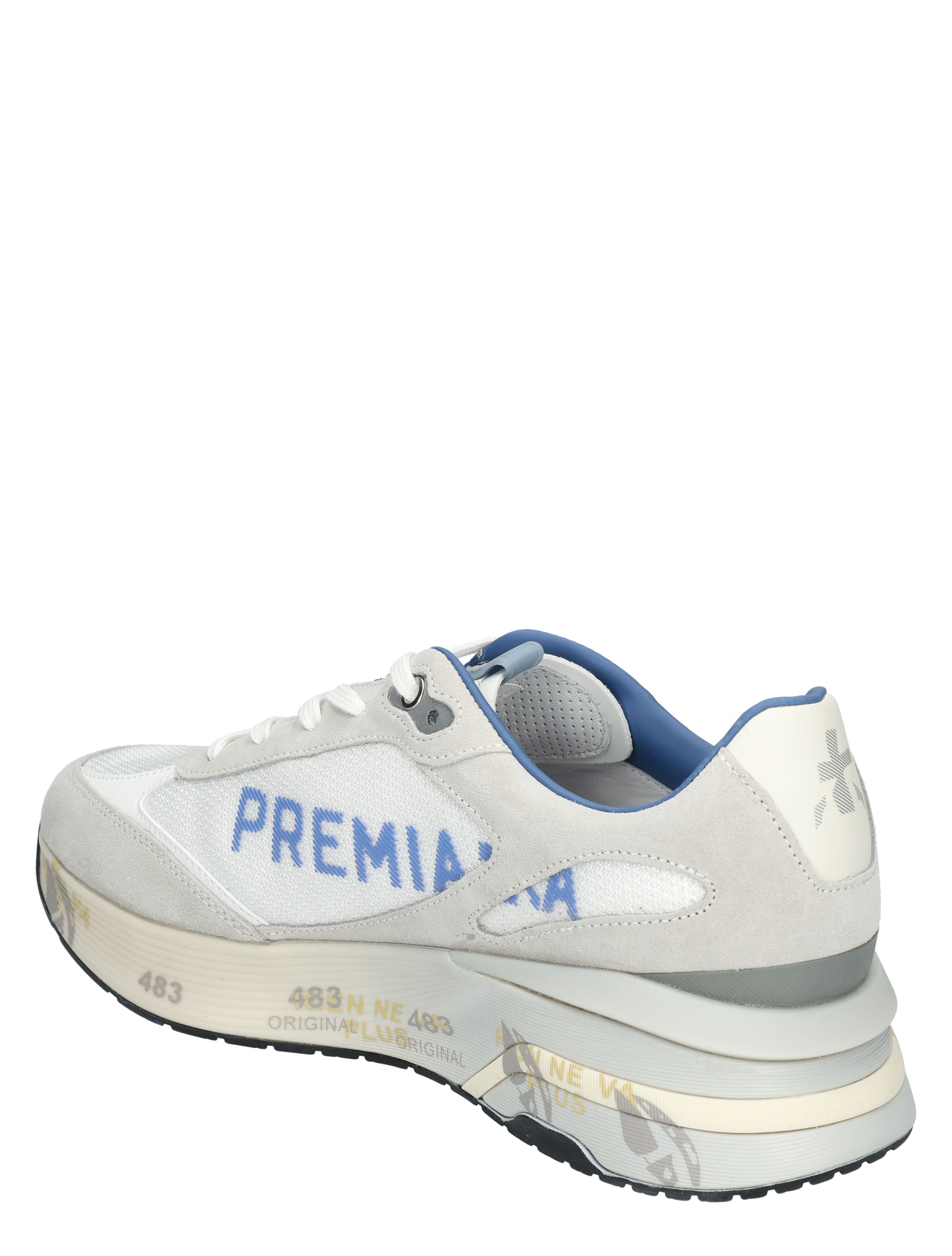 Premiata - Moerun Men 8075 White - Heren - Lage Sneakers - Sneakers - 50184_88_4