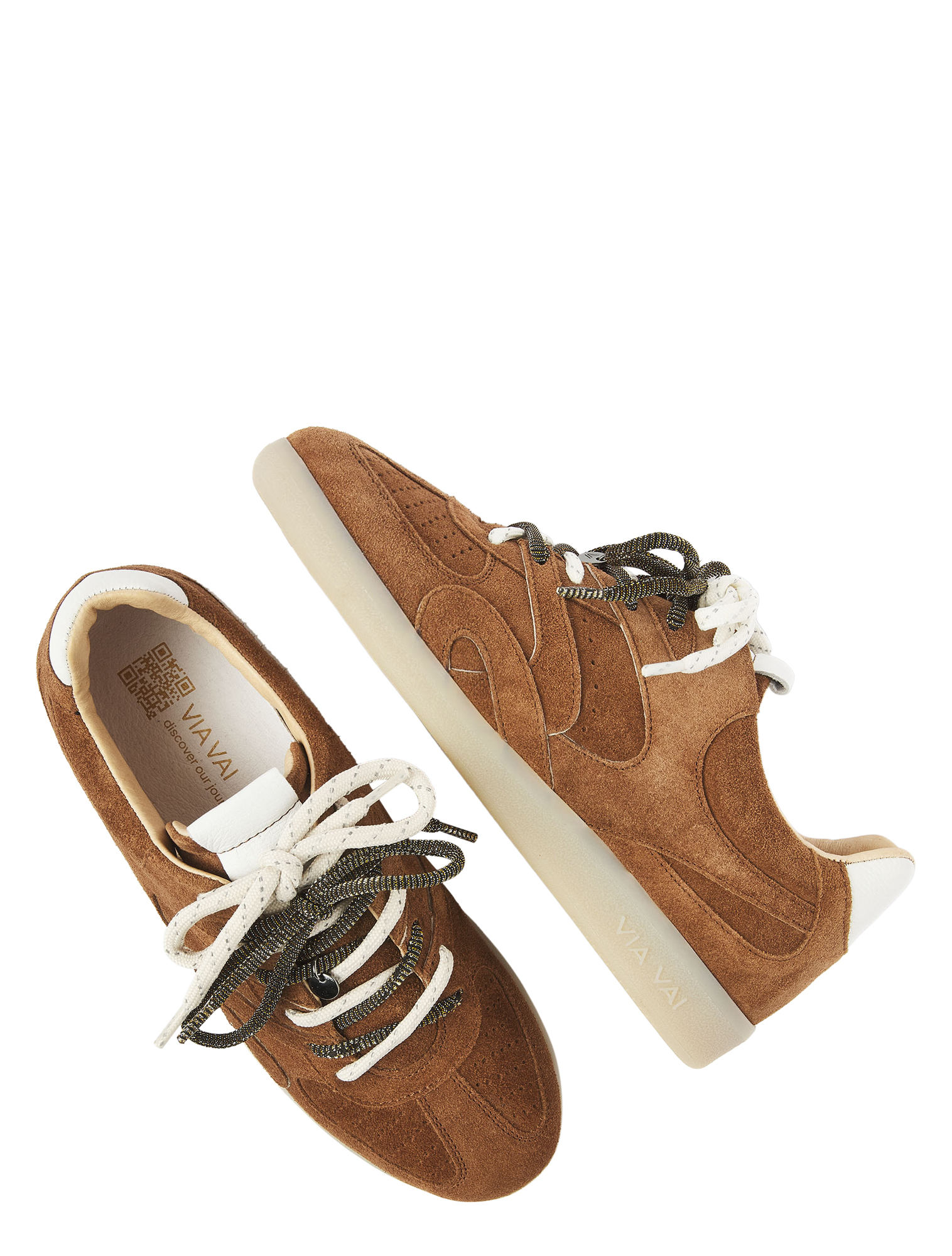 VIA VAI - 62353 Nilla Macy 05-1084 Tortuga Nocciola - Sneakers - Dames - Lage Sneakers - 51346_02_4