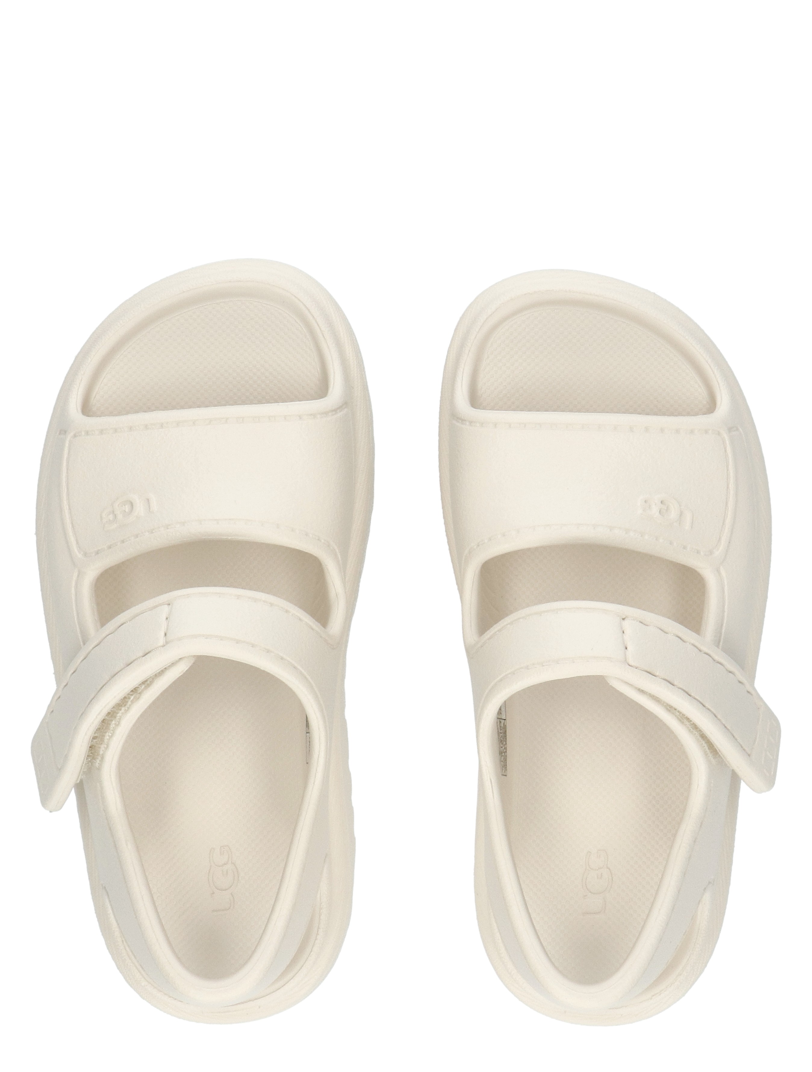 sandalen, witte sandalen, open teen, hoesjes, comfortabel