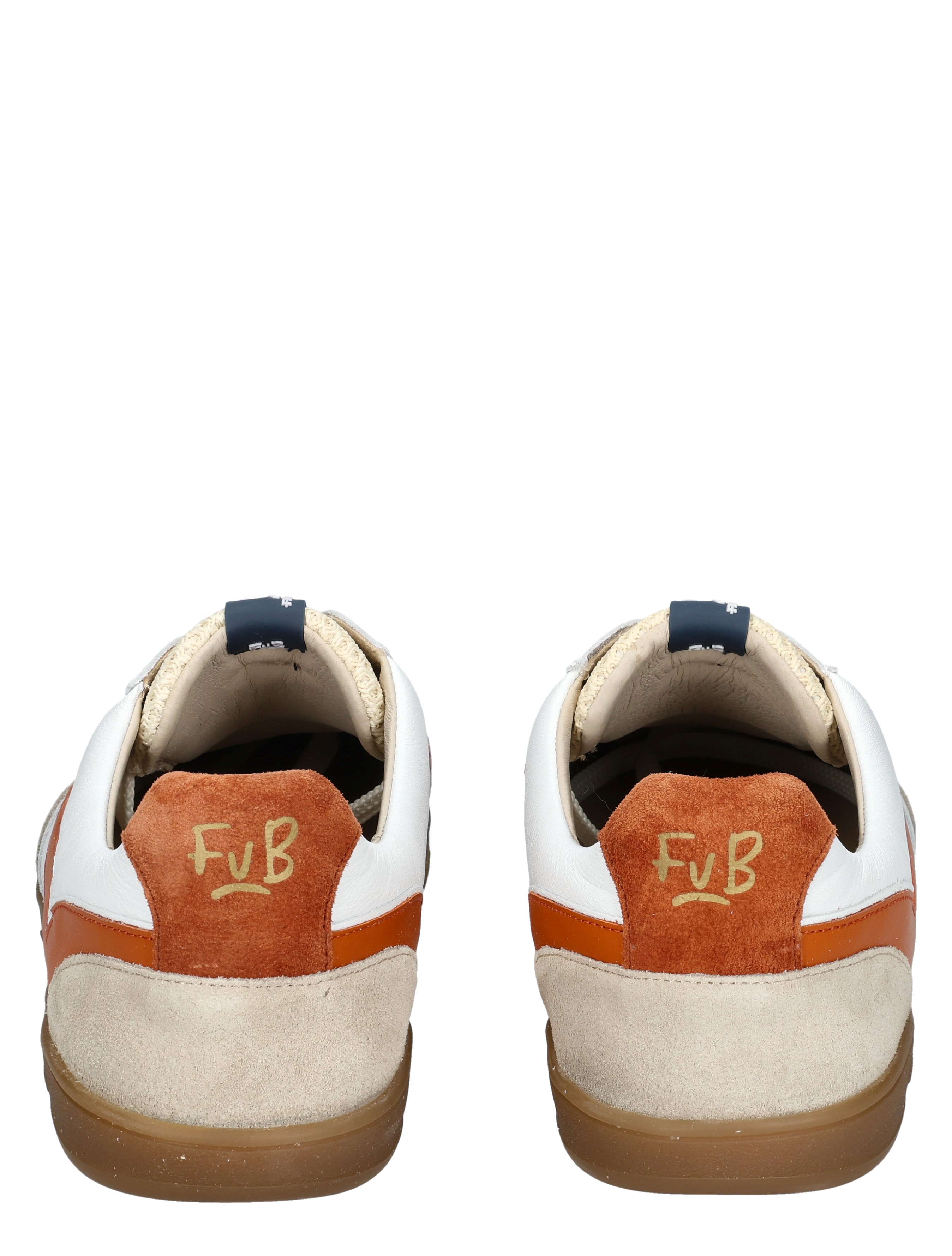 Floris van Bommel - De Zaler 10224 60-04 White Red G+ Wijdte - Heren - Lage Sneakers - Sneakers - 50668_84_7