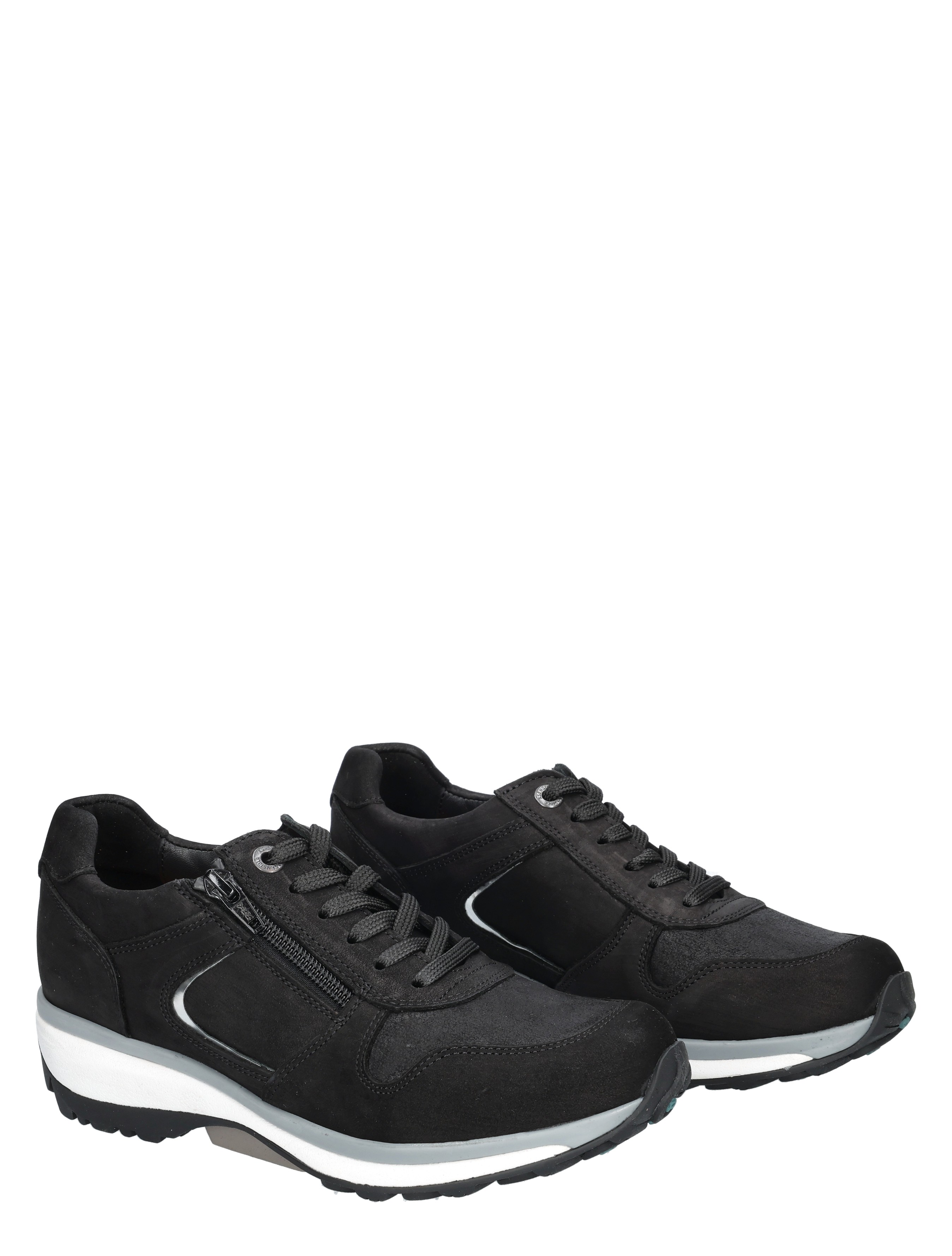 Xsensible - 30042.2 GX Jersey 001 Black G-Wijdte - Dames - Veterschoenen - Casual Veterschoenen - 29388_11_5