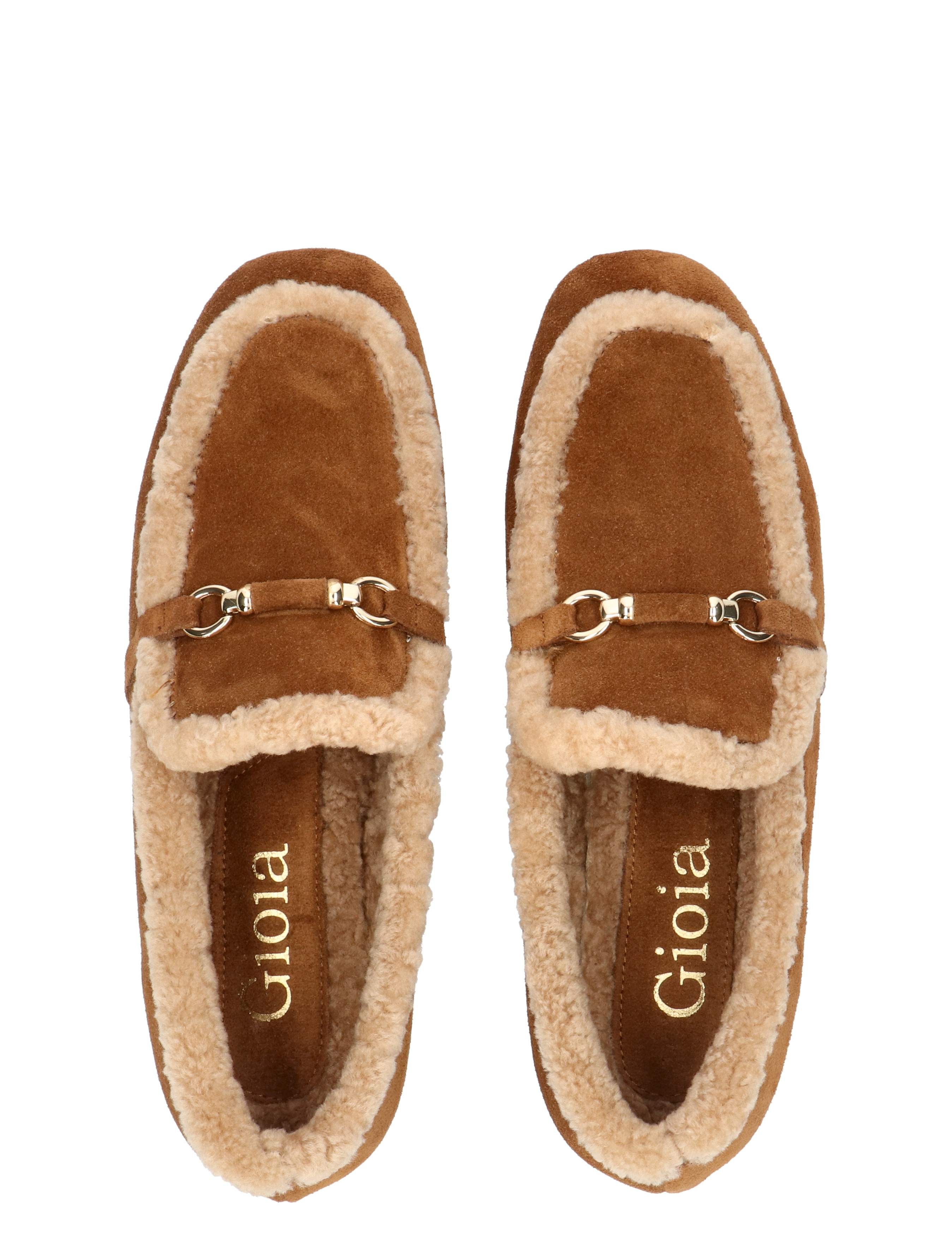 moccassins, loafers, shearling, suede, brown