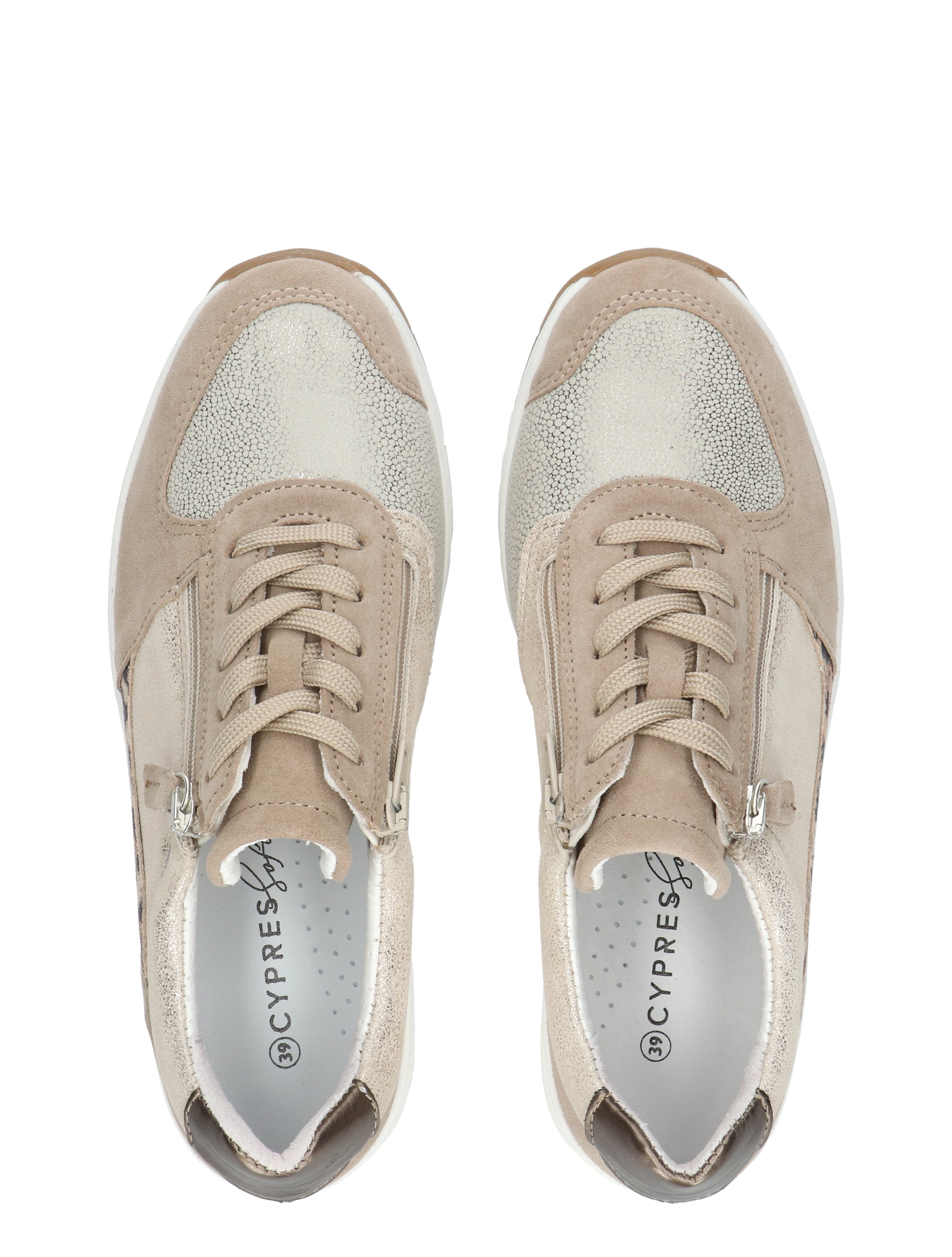 Cypres Soft - Zary 2615607 Avola Suede 1116 - Dames - Veterschoenen - Casual Veterschoenen - 50844_77_7