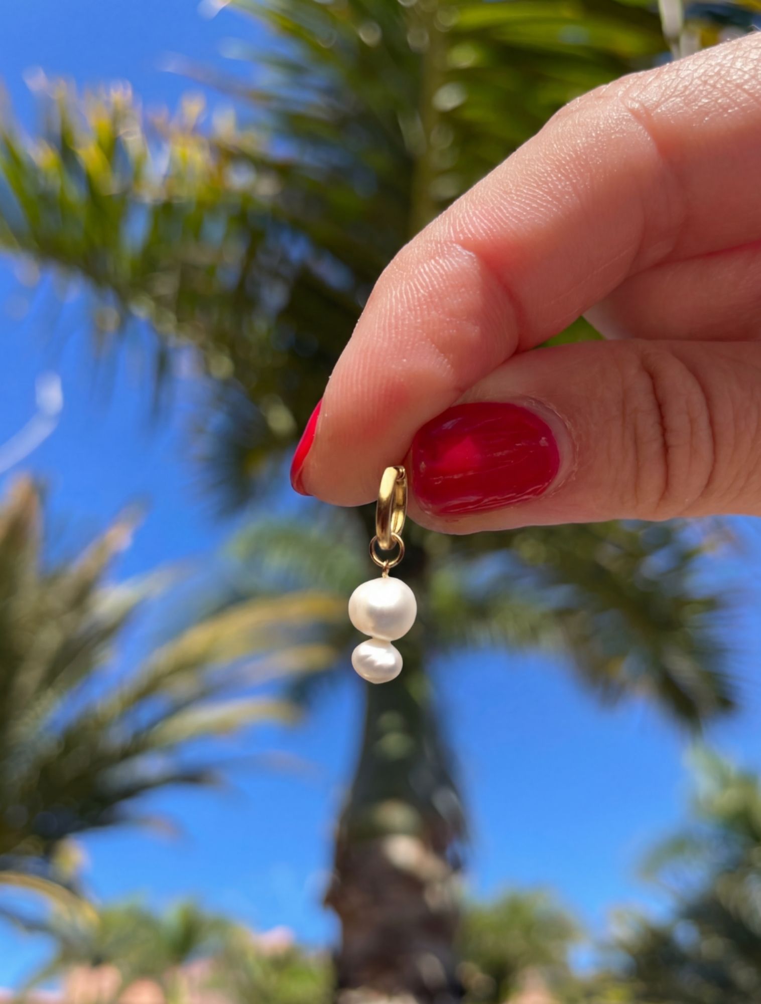 Studio Frenchie - Single Earring Double Pearl Double Pearl - Dames - Sieraden - 52650_88_2