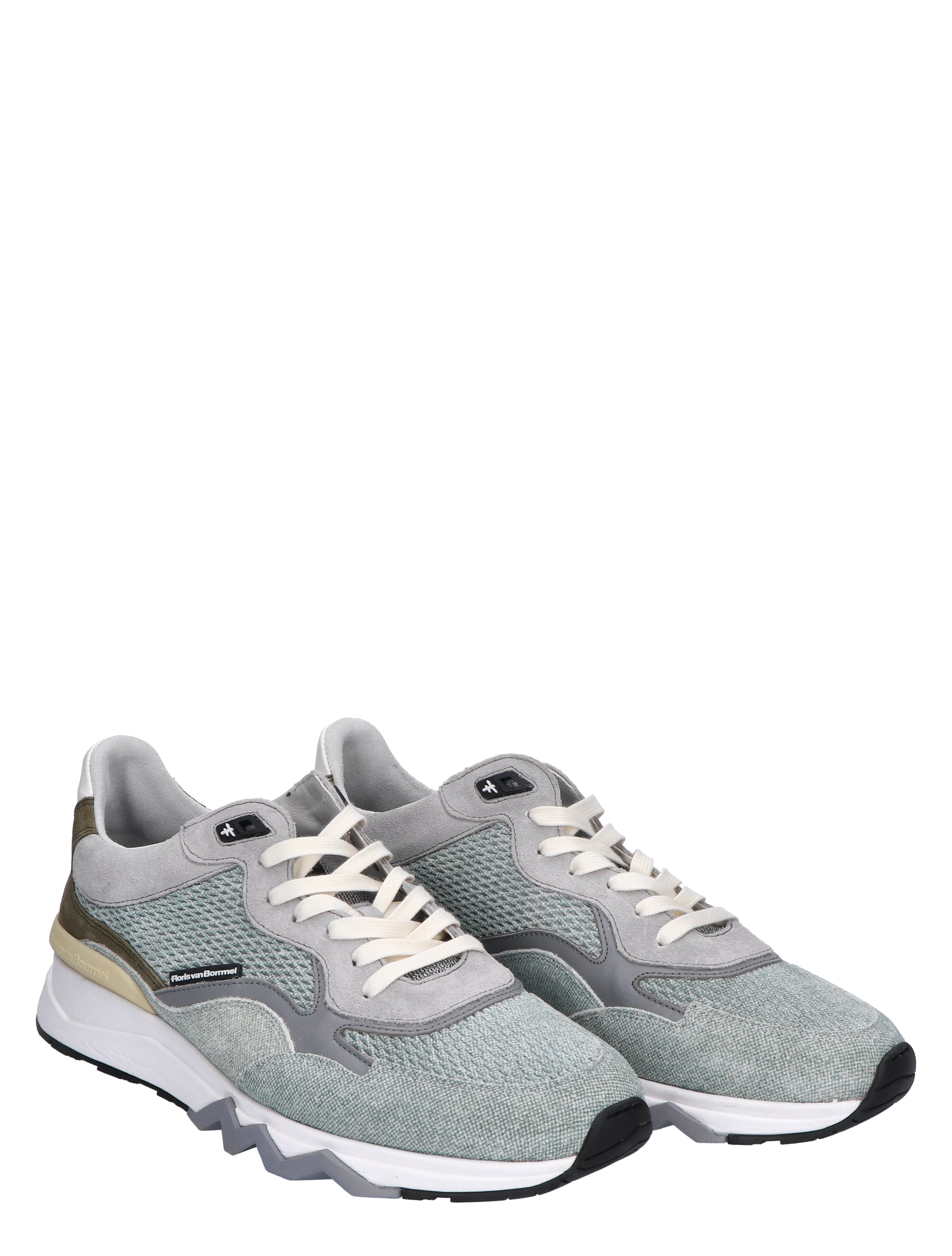Floris van Bommel - De Zager 52-01 Light Green G+ Wijdte - Heren - Lage Sneakers - Sneakers - 47123_66_5