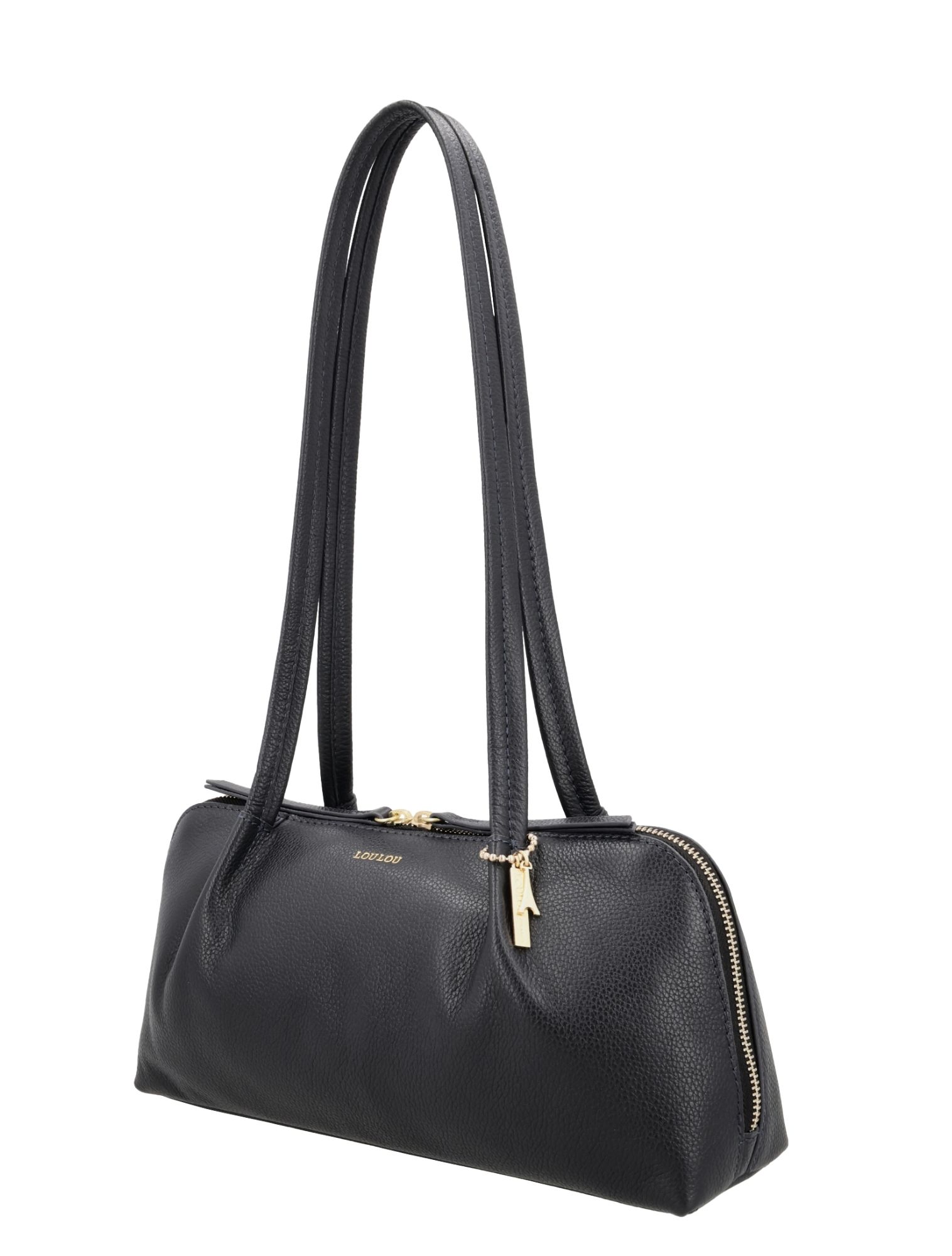 LouLou Essentiels - Elo 050 Dark Navy - Schoudertassen - Dames - 50824_33_2