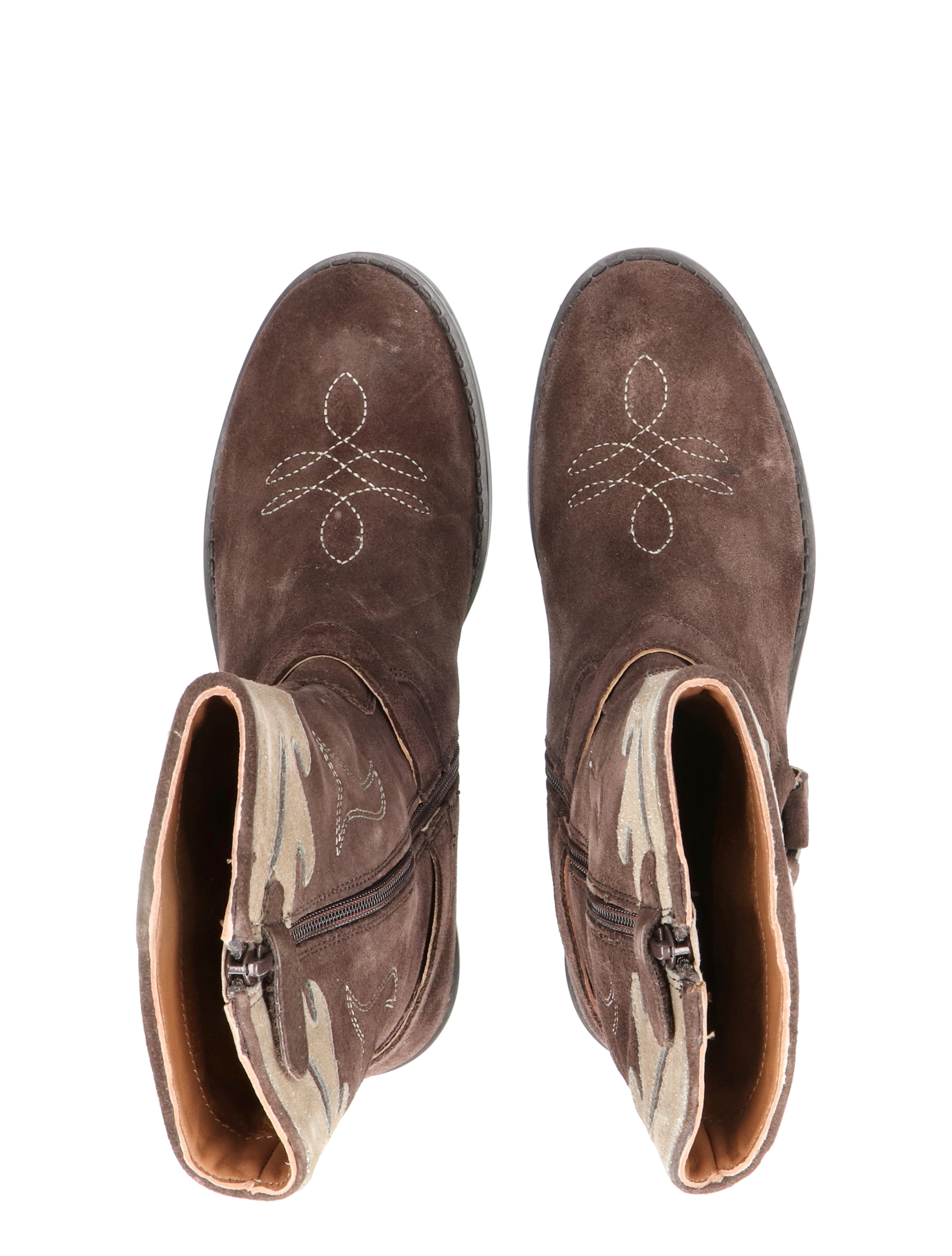 Kipling - Fendy Brown Suede - Meisjes - Boots - Cowboylaarzen - 45714_22_7