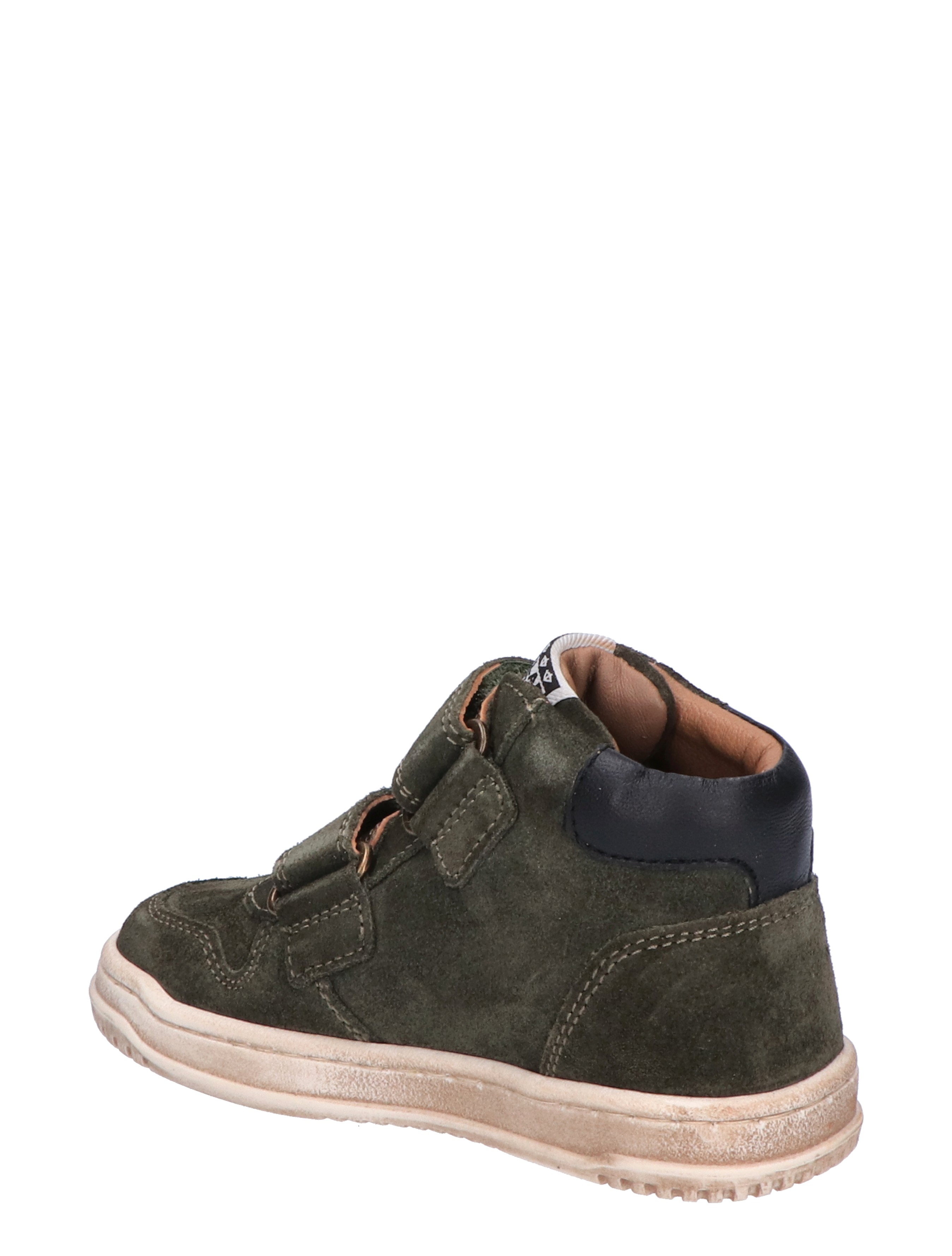 Develab - 45149 526 Green Waxed - Jongens - Sneakers - Hoge Sneakers - Klittenbandschoenen - 45697_66_4