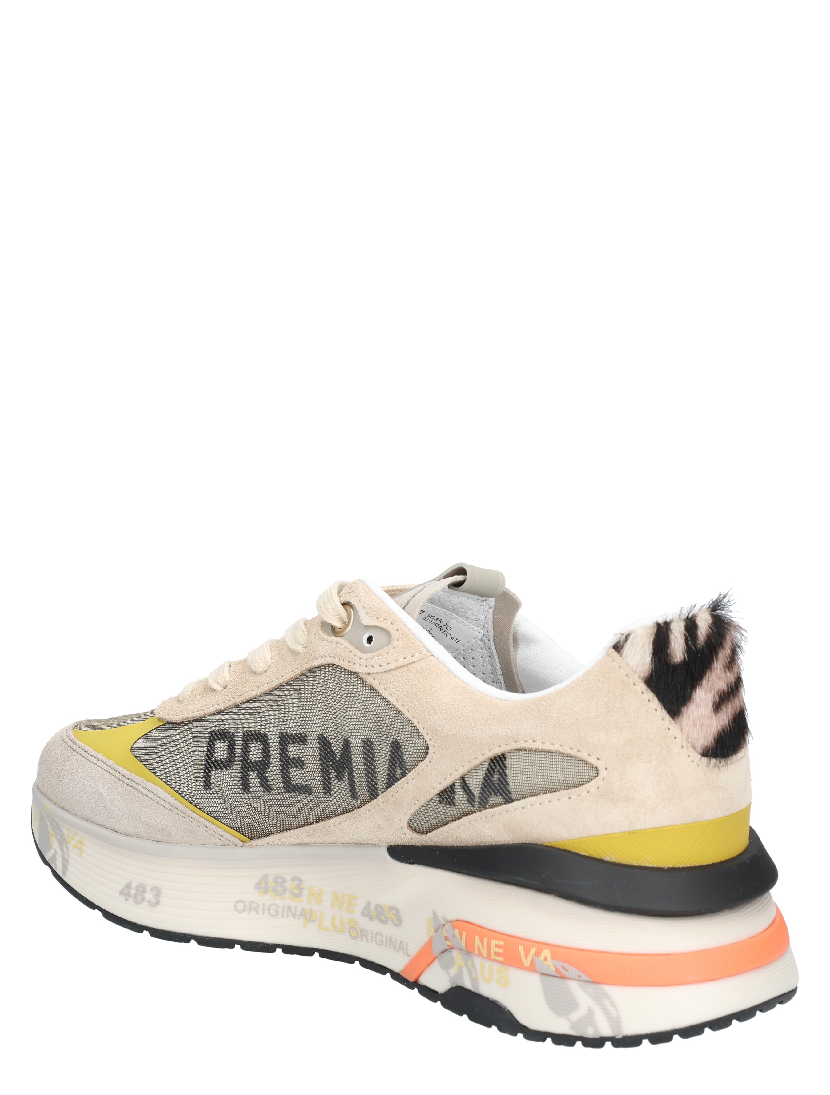 Premiata - Moerund Women 7796 Beige - Sneakers - Dames - Lage Sneakers - 48848_77_4