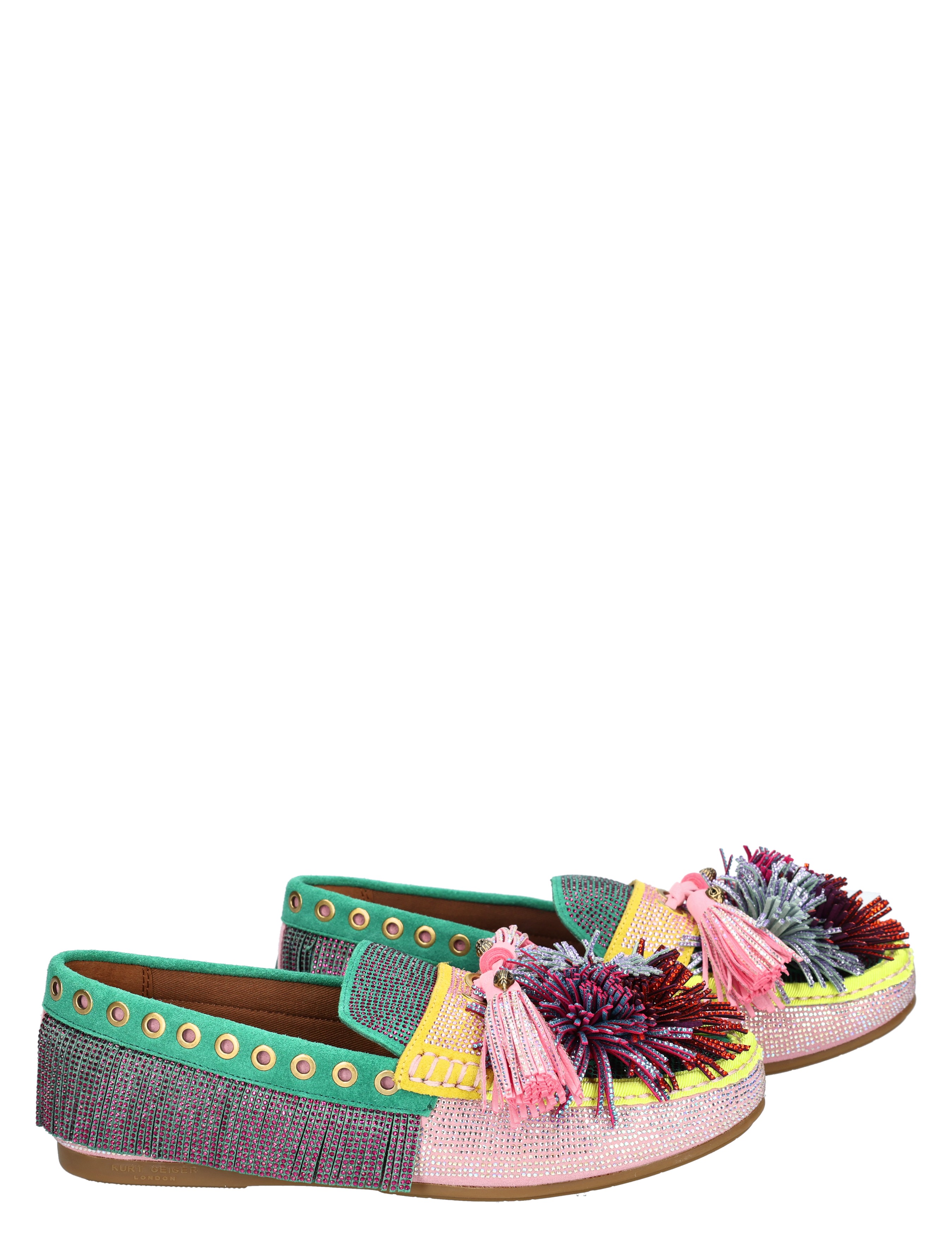 Kurt Geiger - PomPom Moccasin Other - Dames - Loafers - 49596_59_6