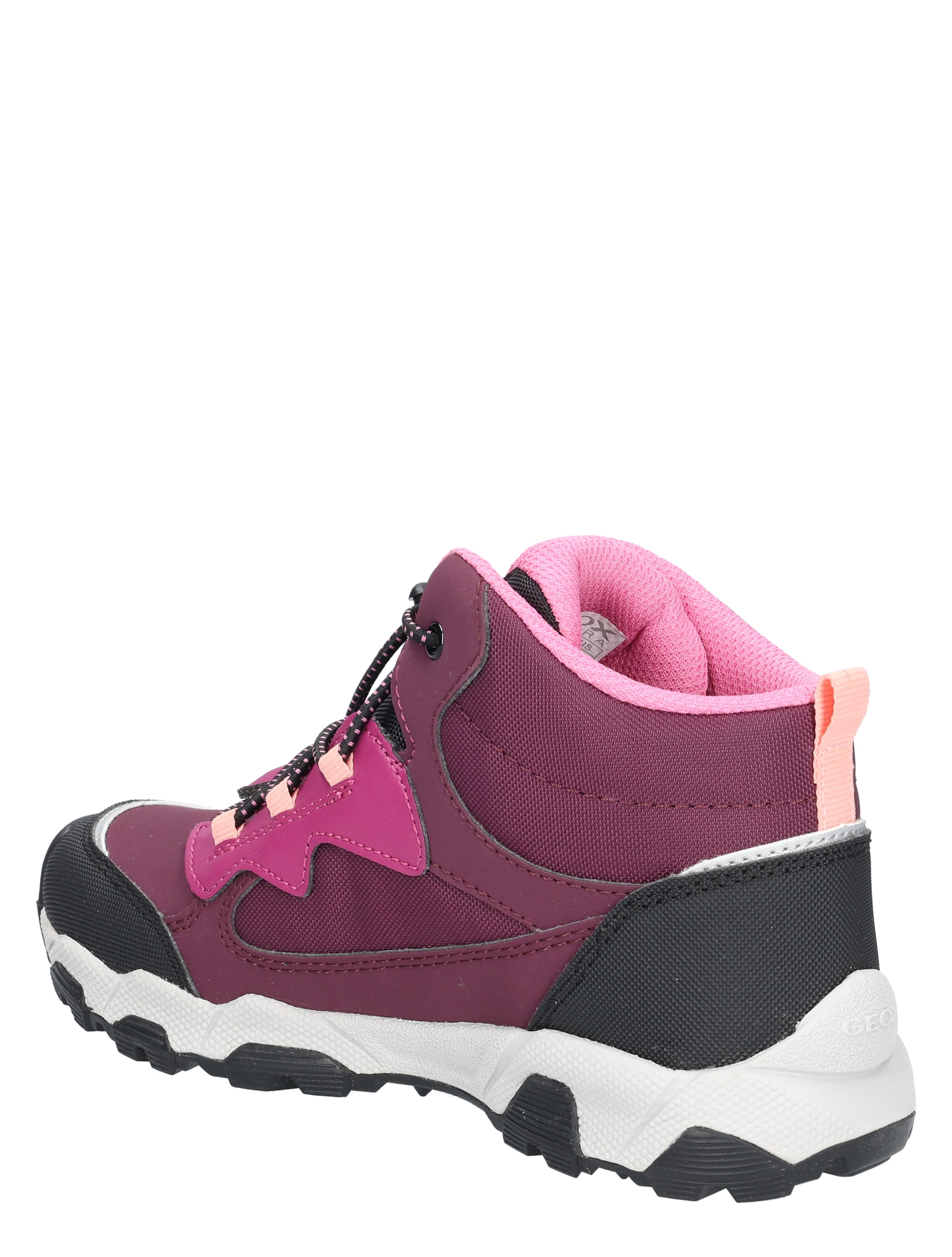 Geox - Magnetar GB ABX Bordeaux - Meisjes - Veter Boots - Boots - 48250_48_4