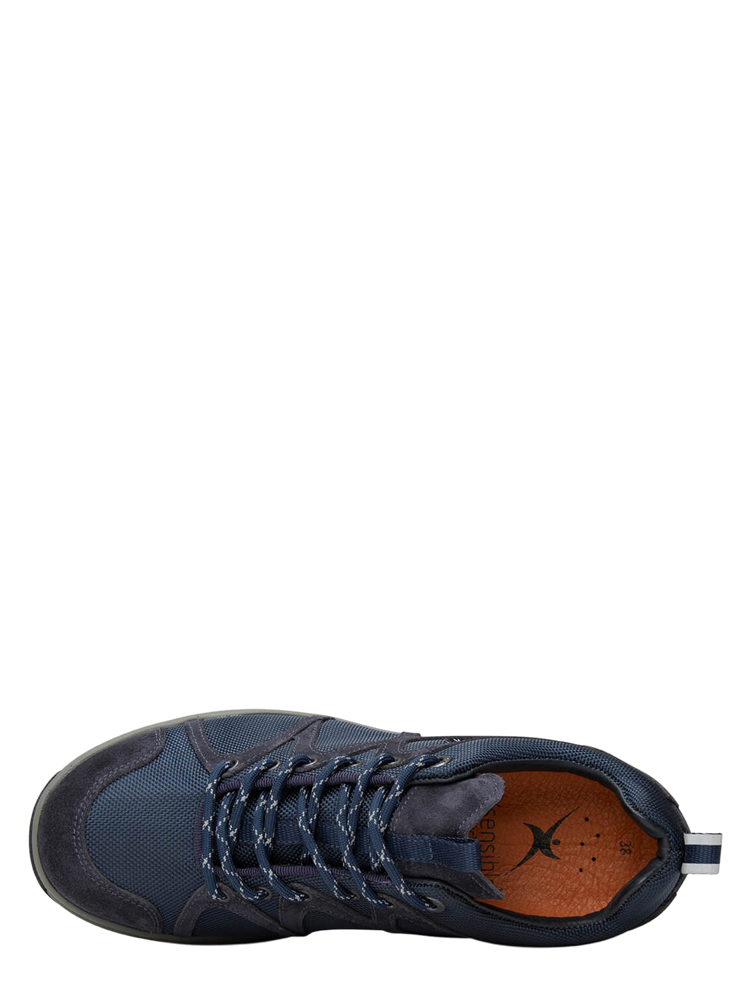 sneaker, hogeboot, sportschoen, donkerblauw, mesh