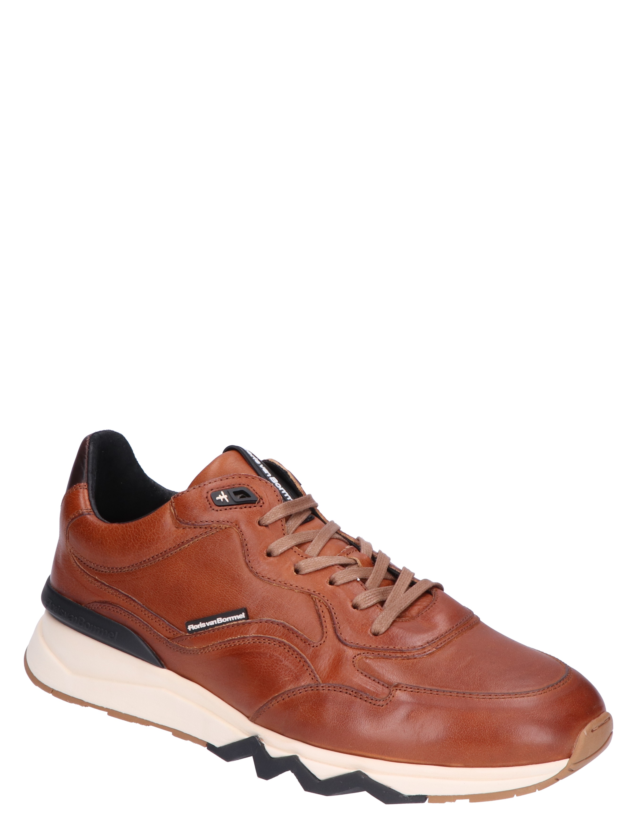 Floris van Bommel - De Zager 23-05 Cognac G+ Wijdte - Heren - Lage Sneakers - Sneakers - 42890_02_3