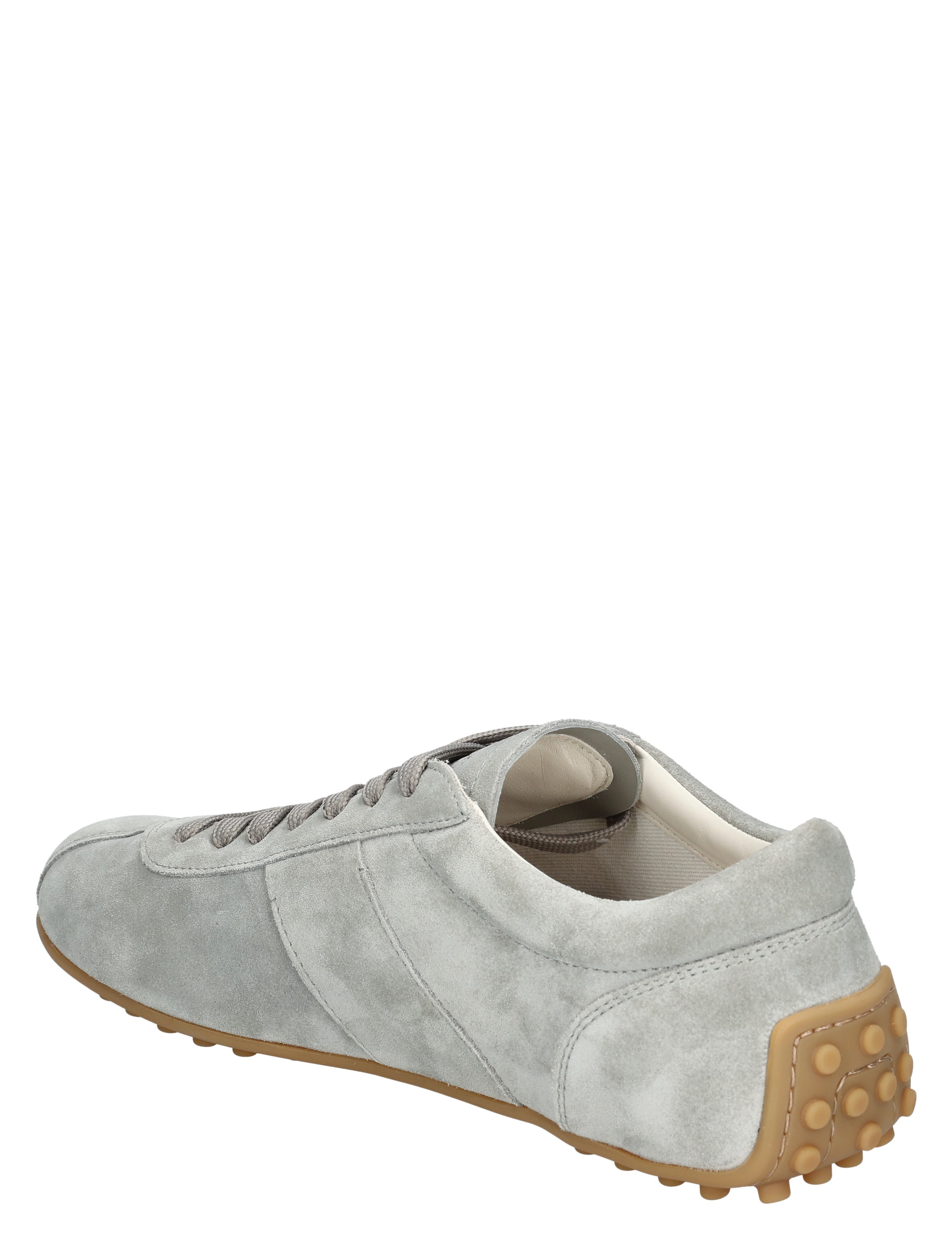 Tods - T-Marathon Sneakers in Suede Blue - Dames - Nette Veterschoenen - Veterschoenen - 49663_33_4