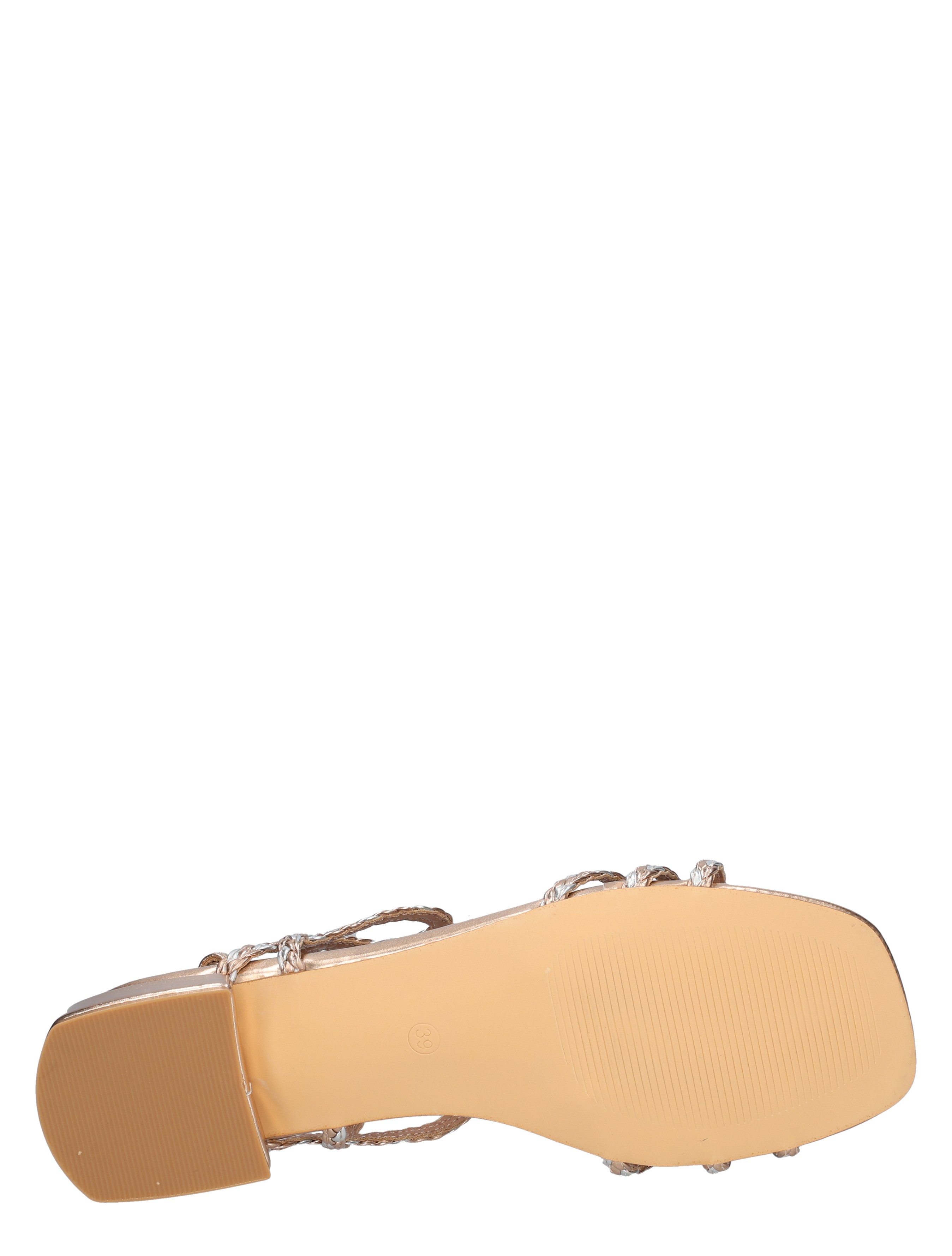 sandal, sandalen, kleurig, patroon, sleehak