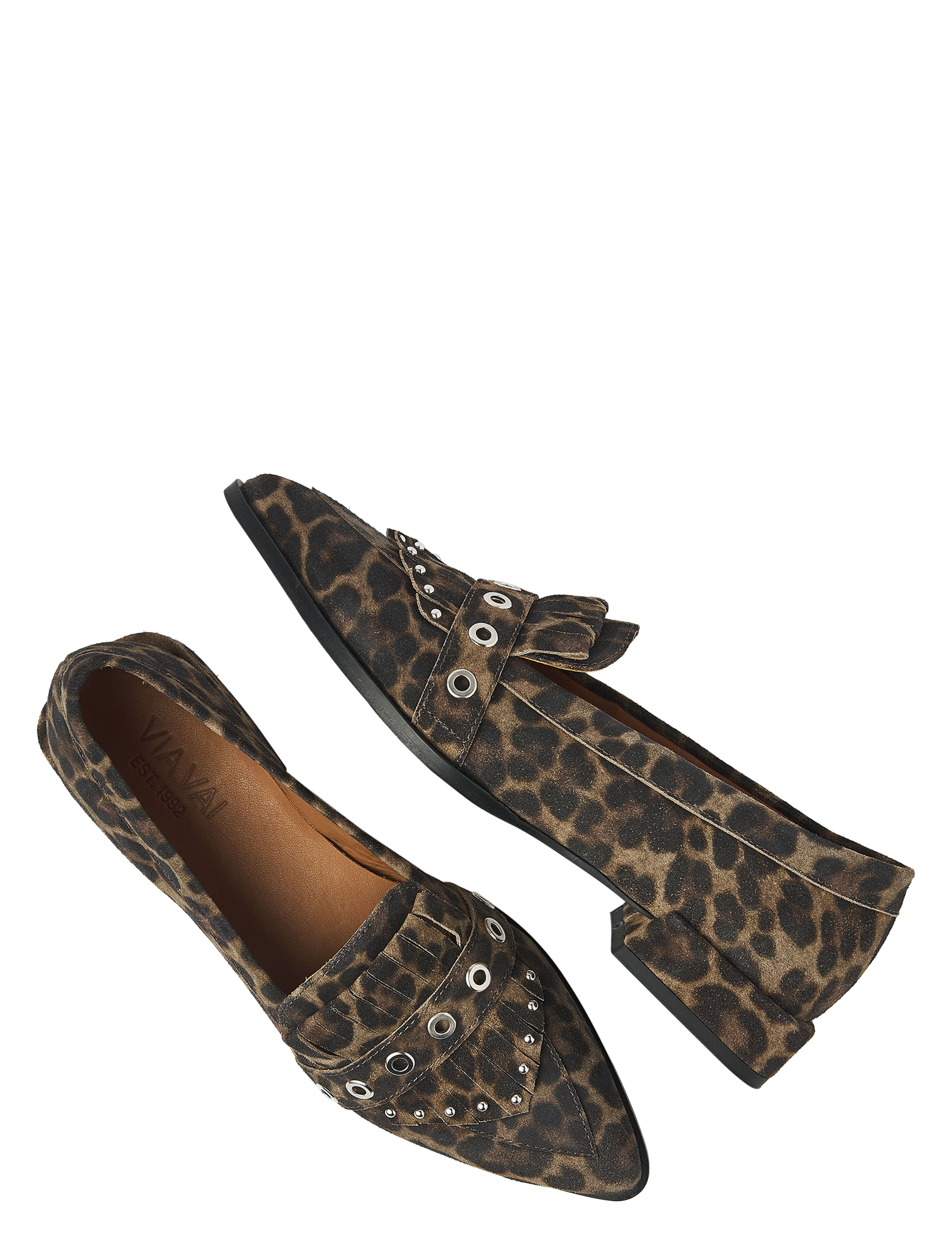 VIA VAI - Jazz Emily 62404 04-505 Leopard - Loafers - Dames - 50086_22_4
