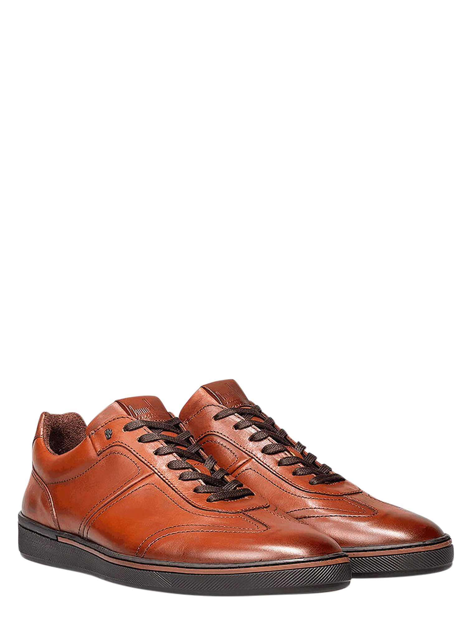 Van Bommel - 10018 Bora 01.06 Dark Cognac H-Wijdte - Heren - Veterschoenen - Casual Veterschoenen - 44324_22_3