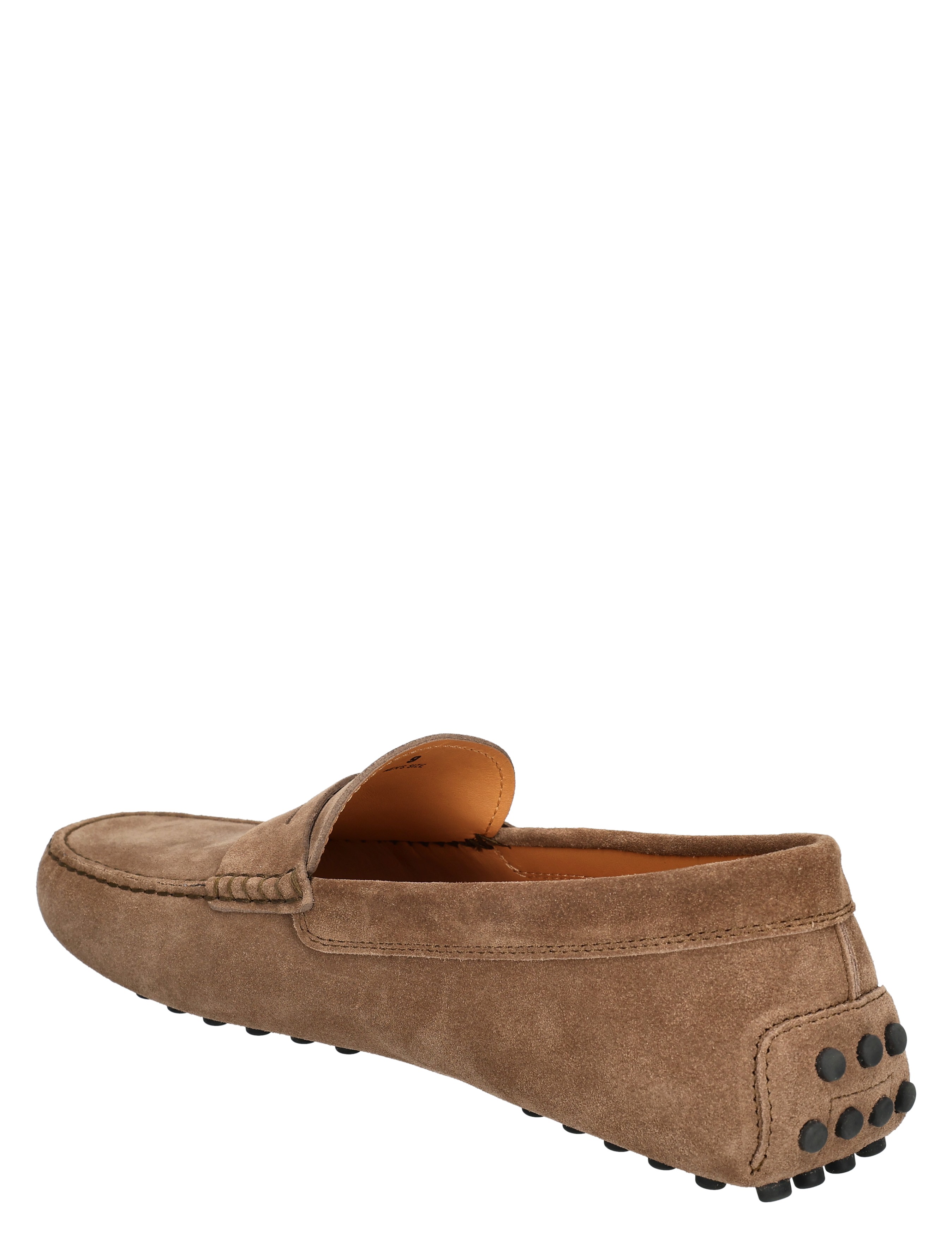Tods - Gommino in Suede S818 Brown - Heren - Loafers - 49664_22_4