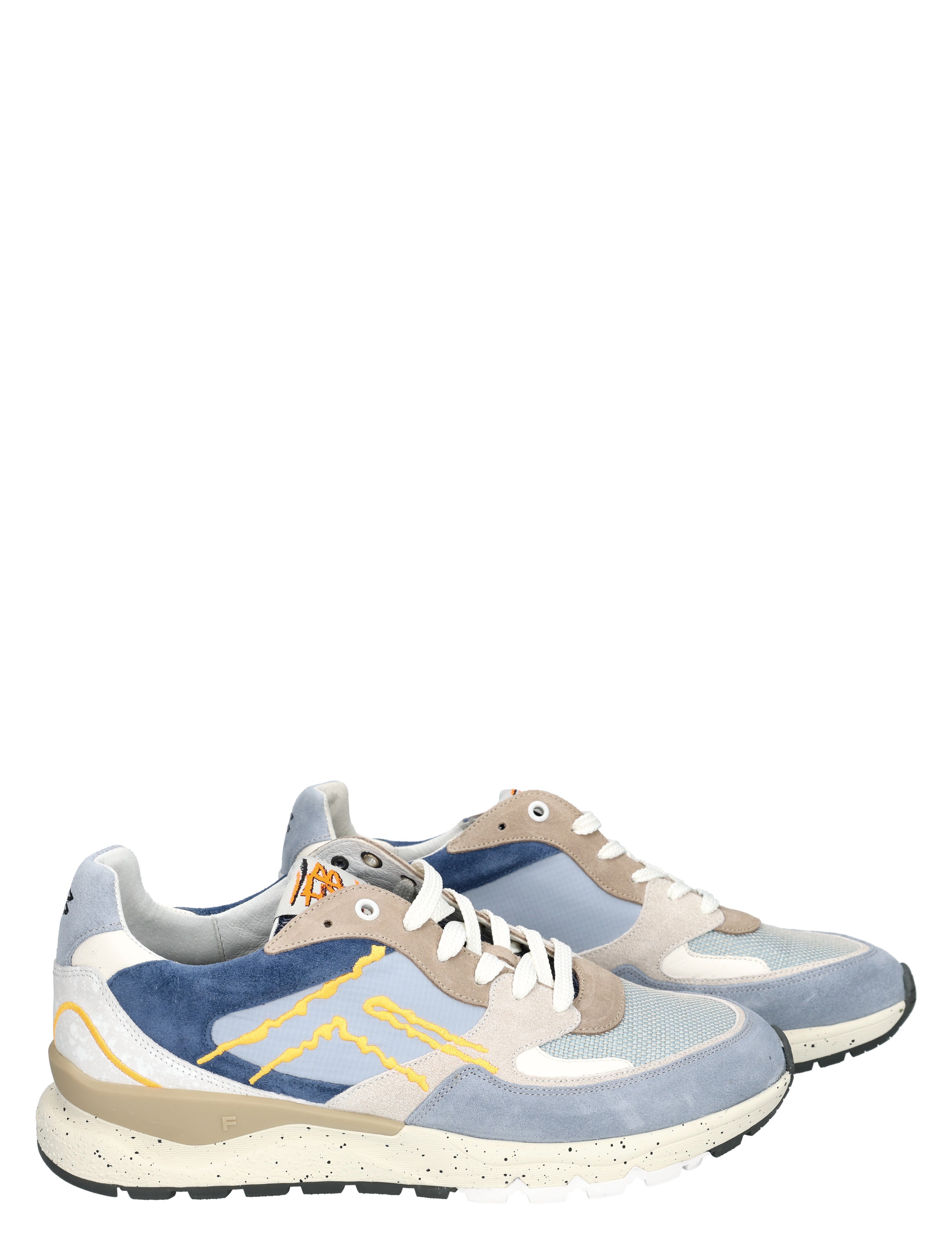 Floris van Bommel - De Treener 10243 42-02 Light Blue G+ Wijdte - Heren - Lage Sneakers - Sneakers - 50662_33_6