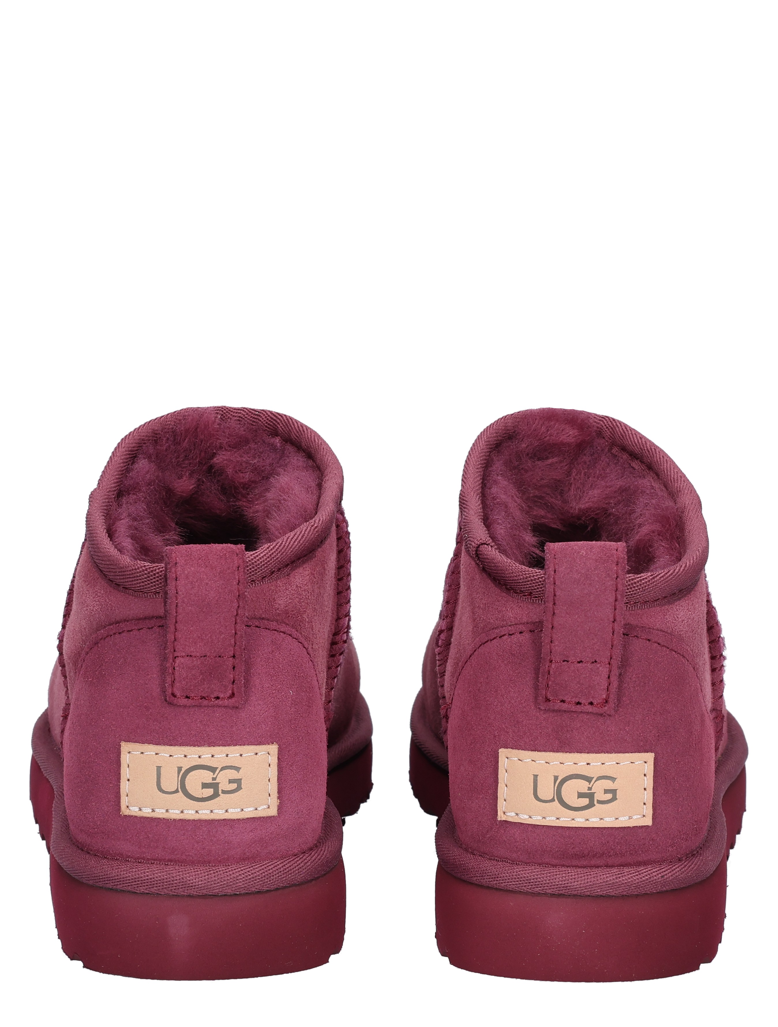 UGG - Classic Ultra Mini Burnt Magenta - Dames - Boots - Enkellaarsjes - 48033_42_6